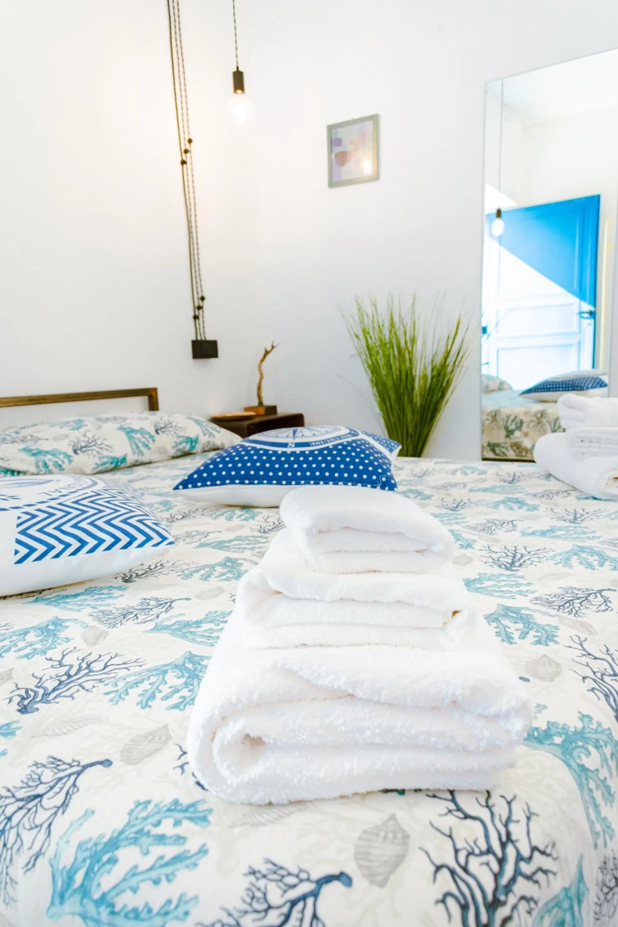 Bed in Ci Thorno Hotel