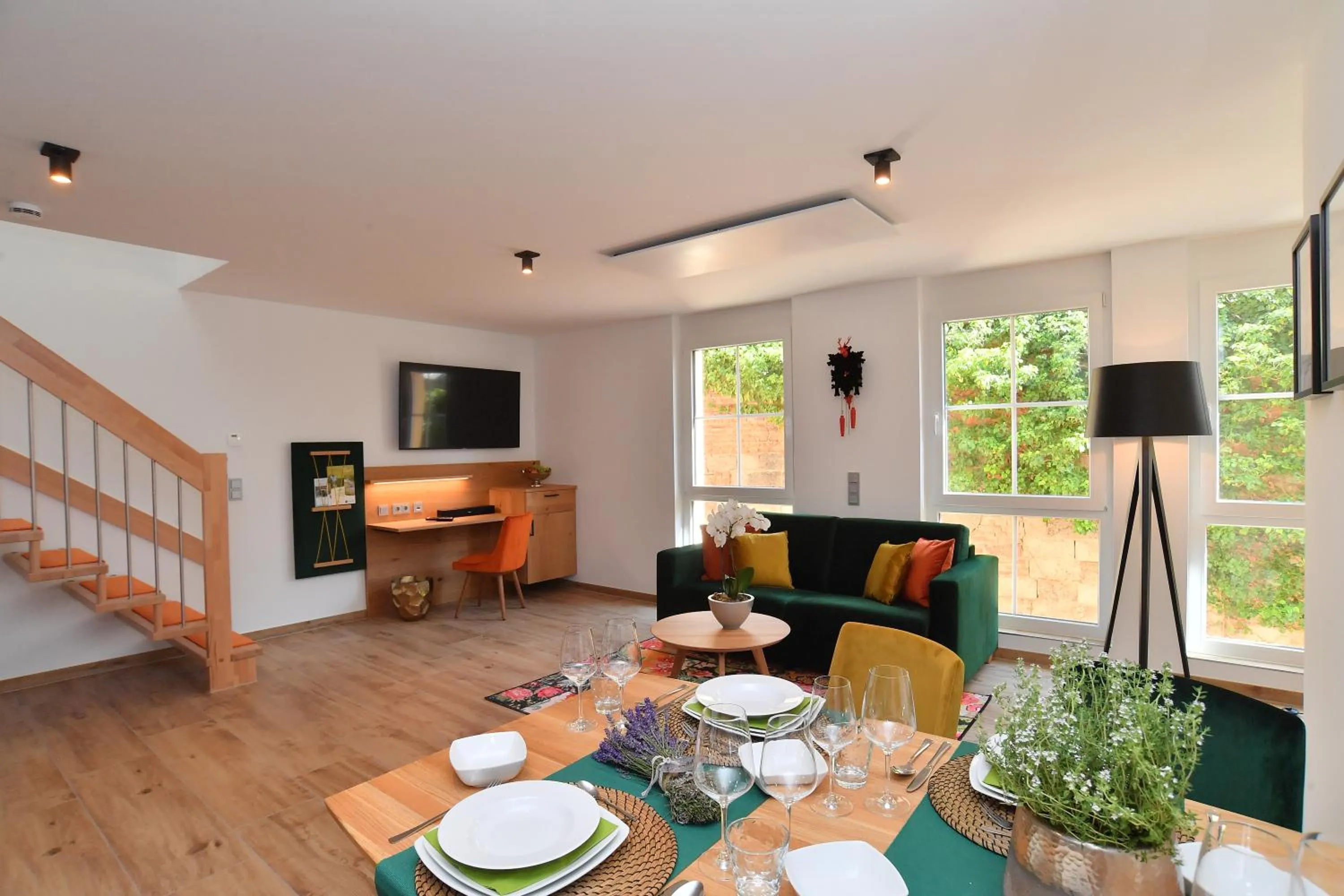 Communal lounge/ TV room in DER OCHSEN