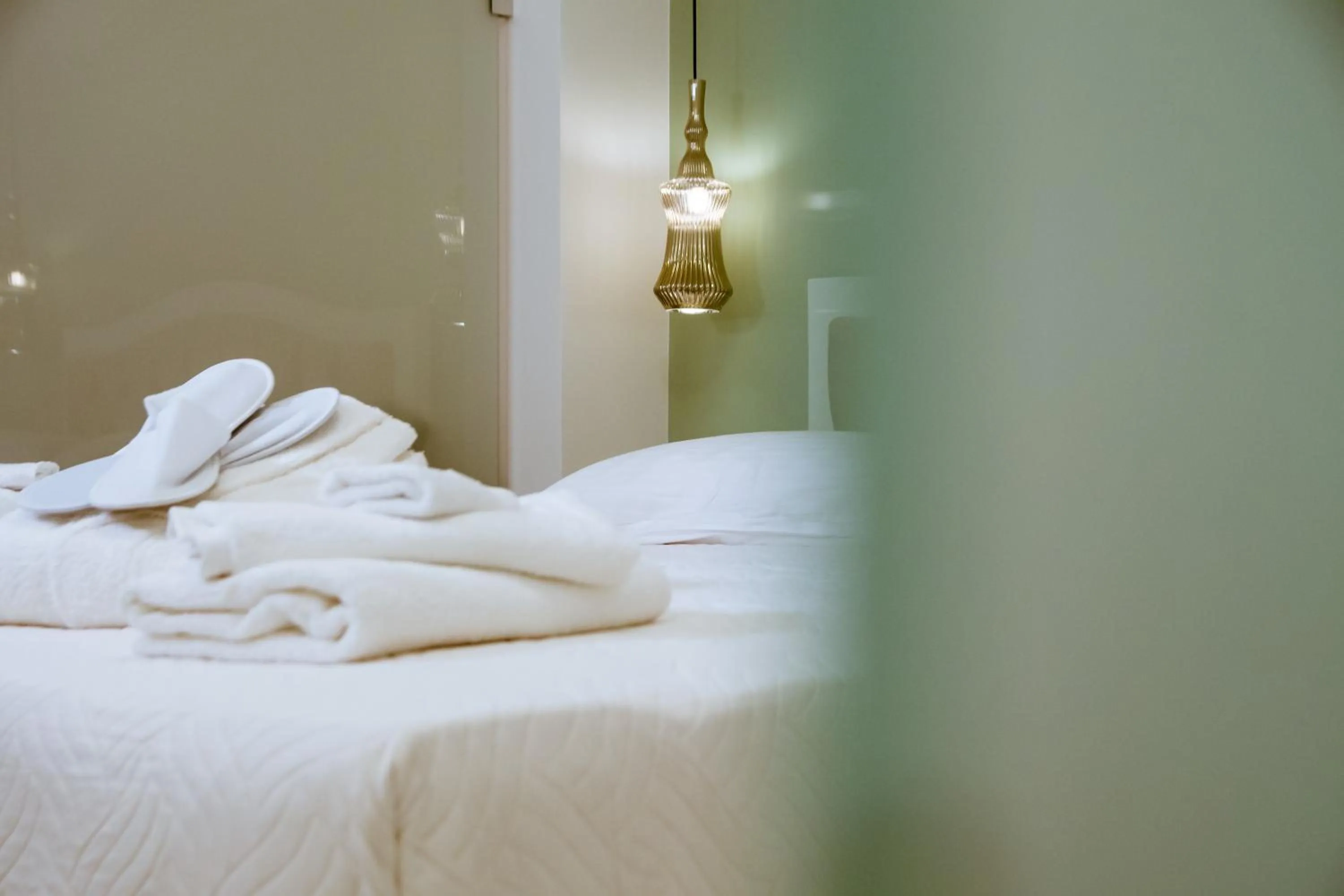 Bed in Konmari Boutique Suites