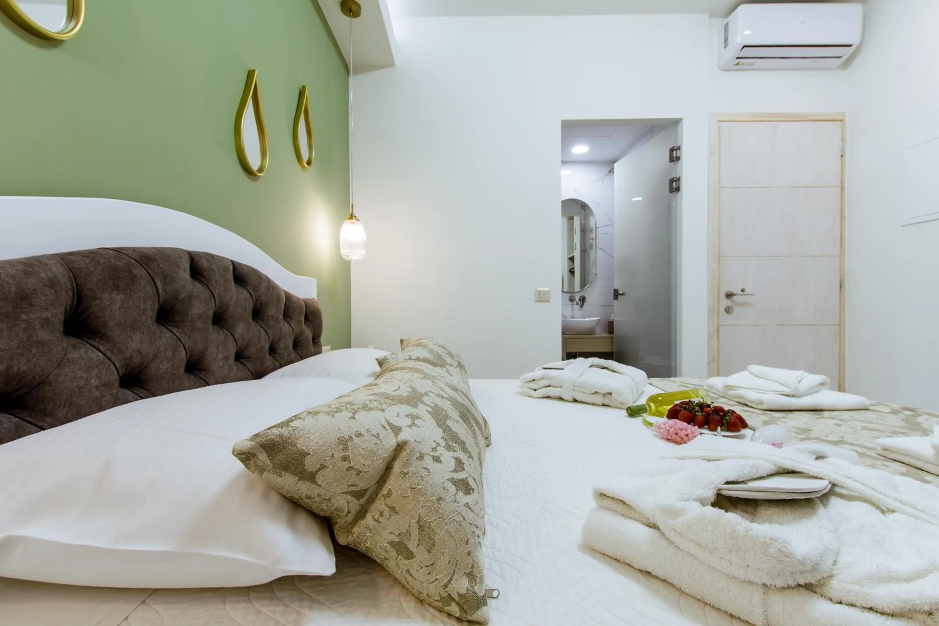 Bed in Konmari Boutique Suites