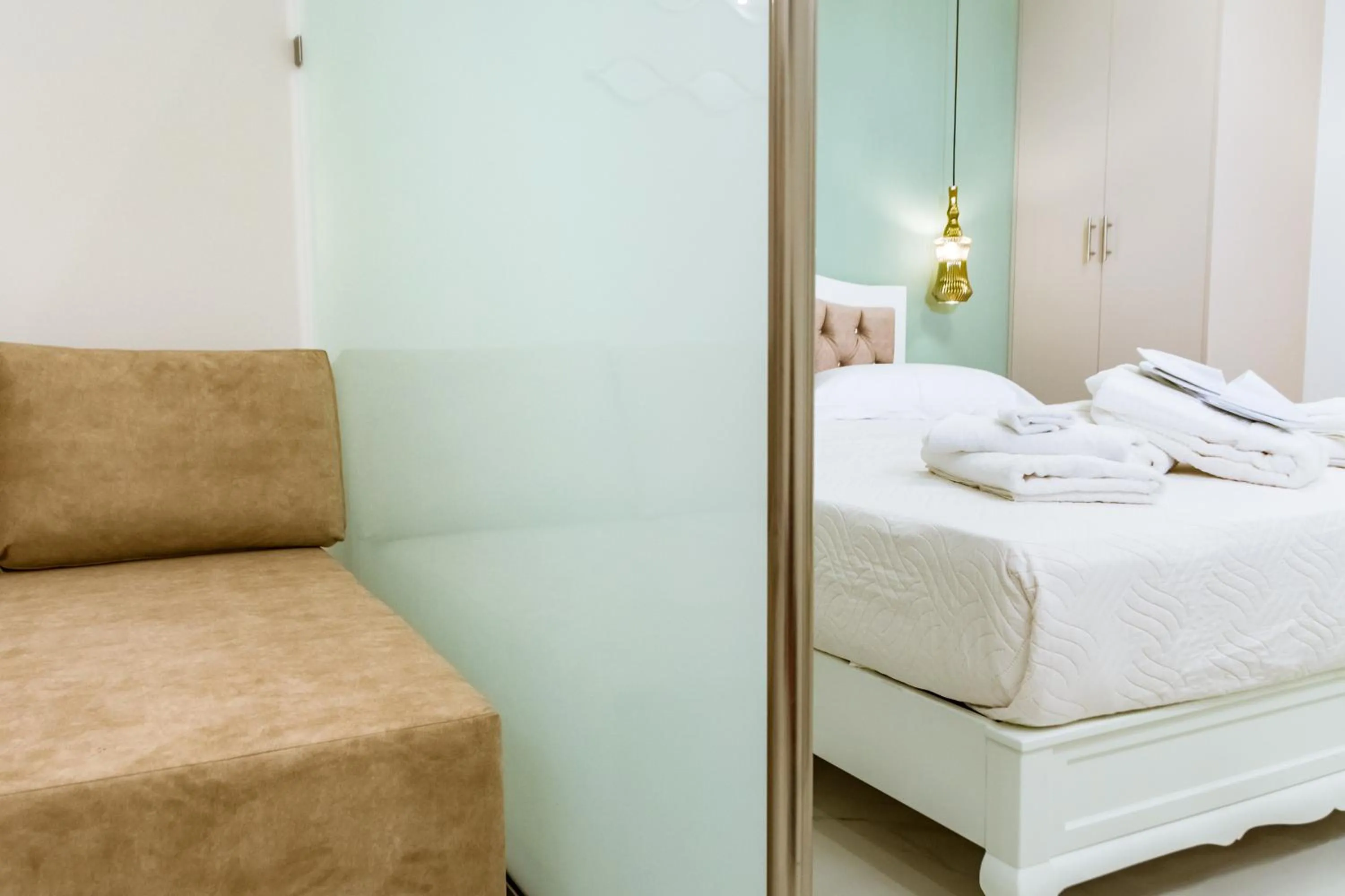 Bed in Konmari Boutique Suites