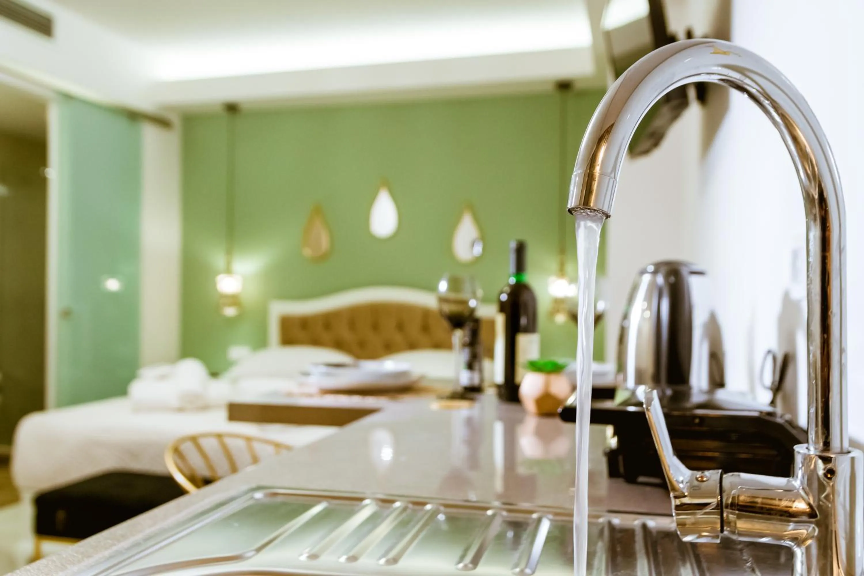 Bed in Konmari Boutique Suites