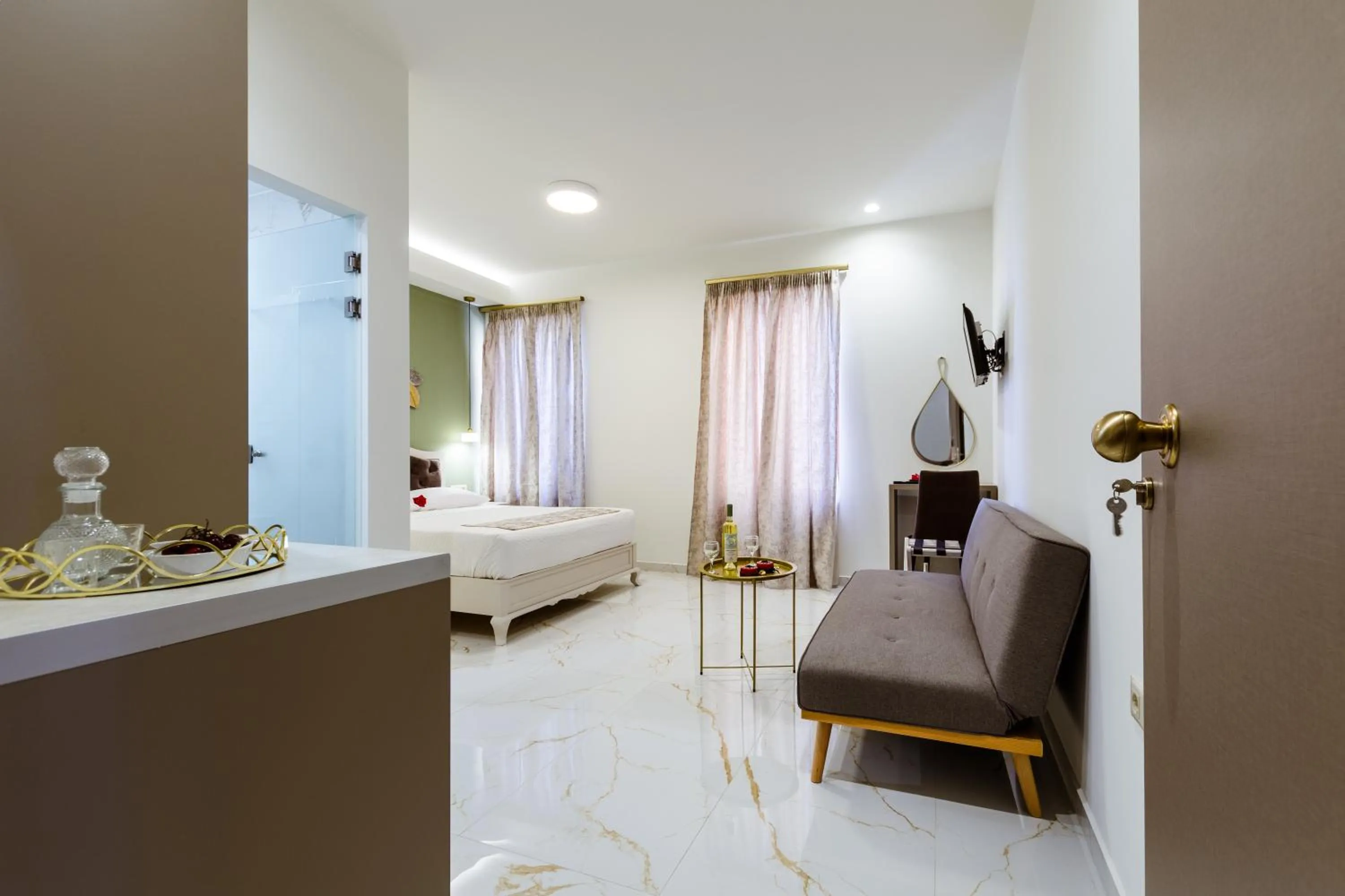 Bed in Konmari Boutique Suites