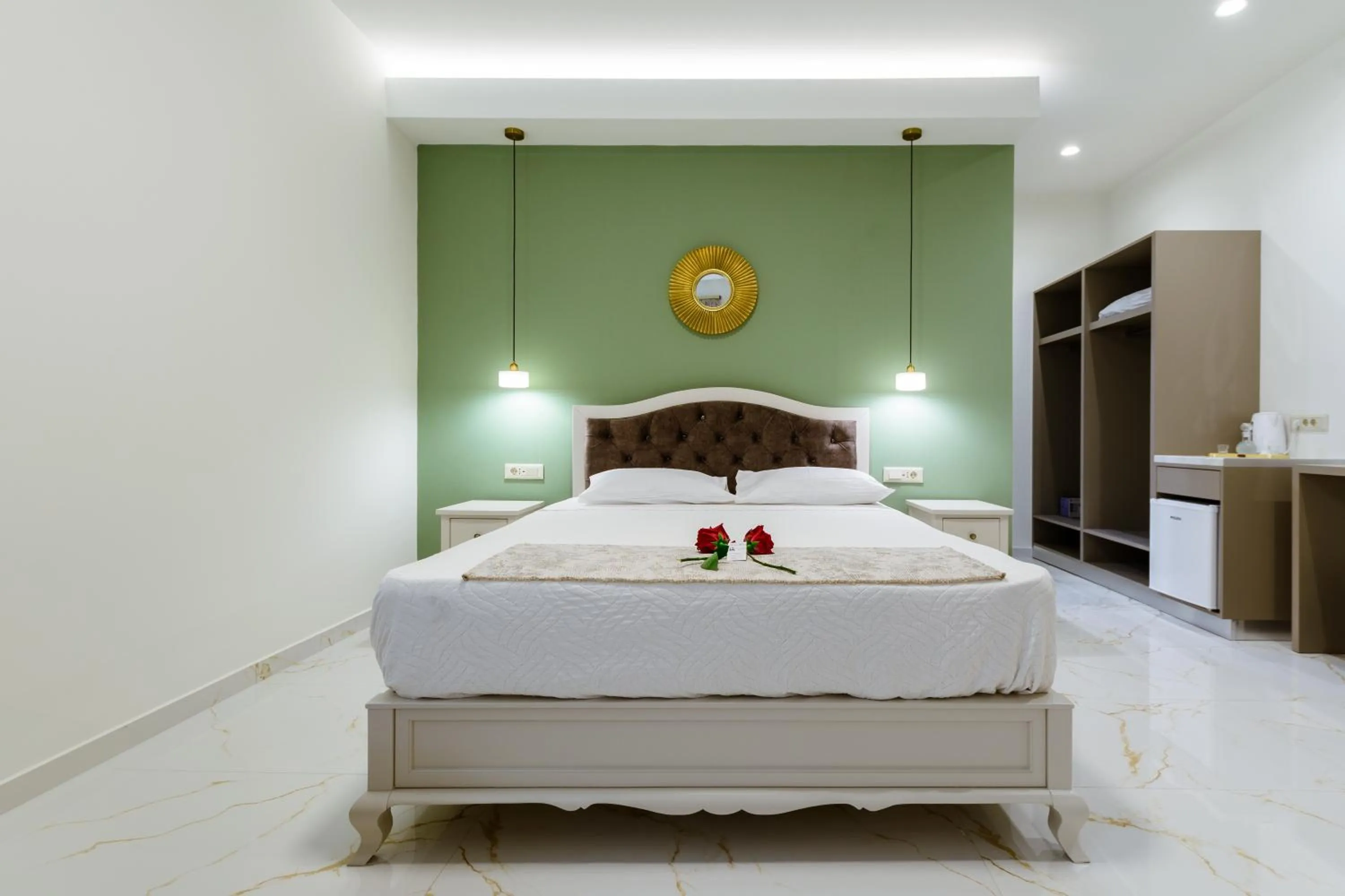 Bed in Konmari Boutique Suites