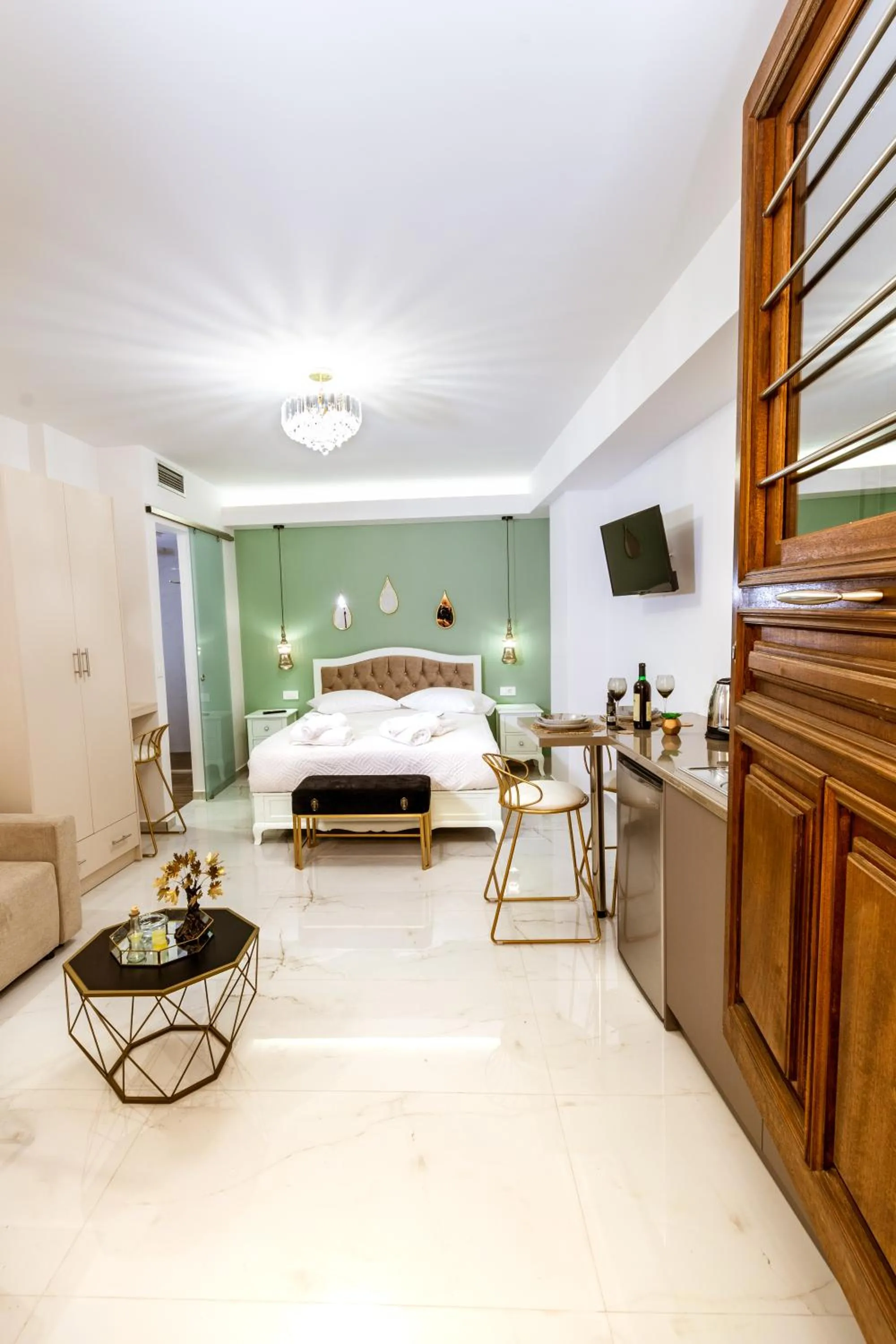 Bed in Konmari Boutique Suites