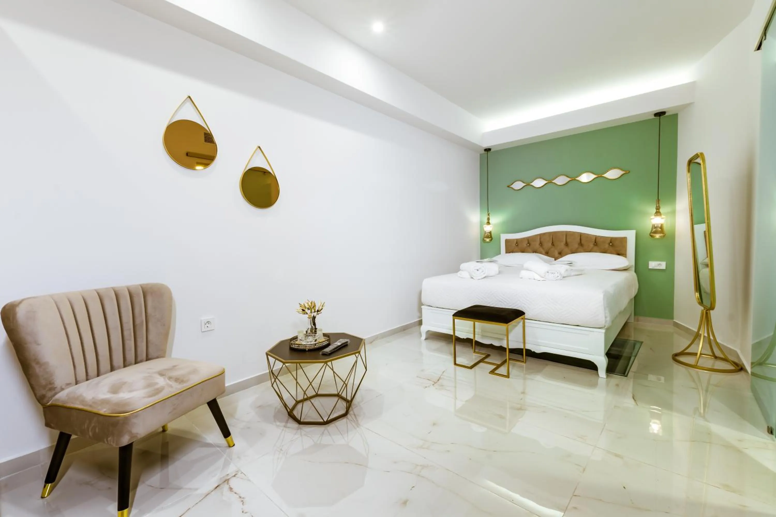 Bed in Konmari Boutique Suites