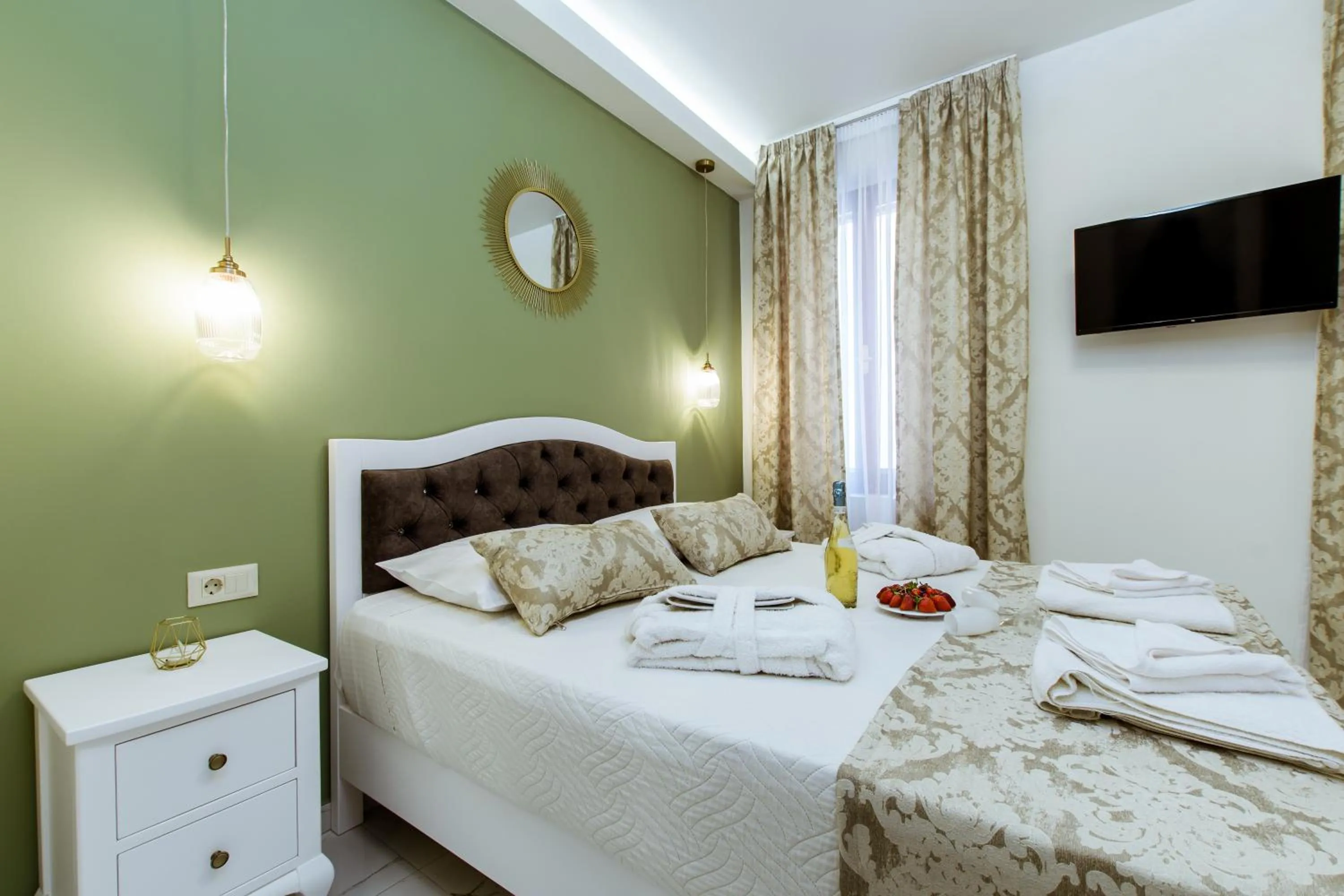 Bed in Konmari Boutique Suites