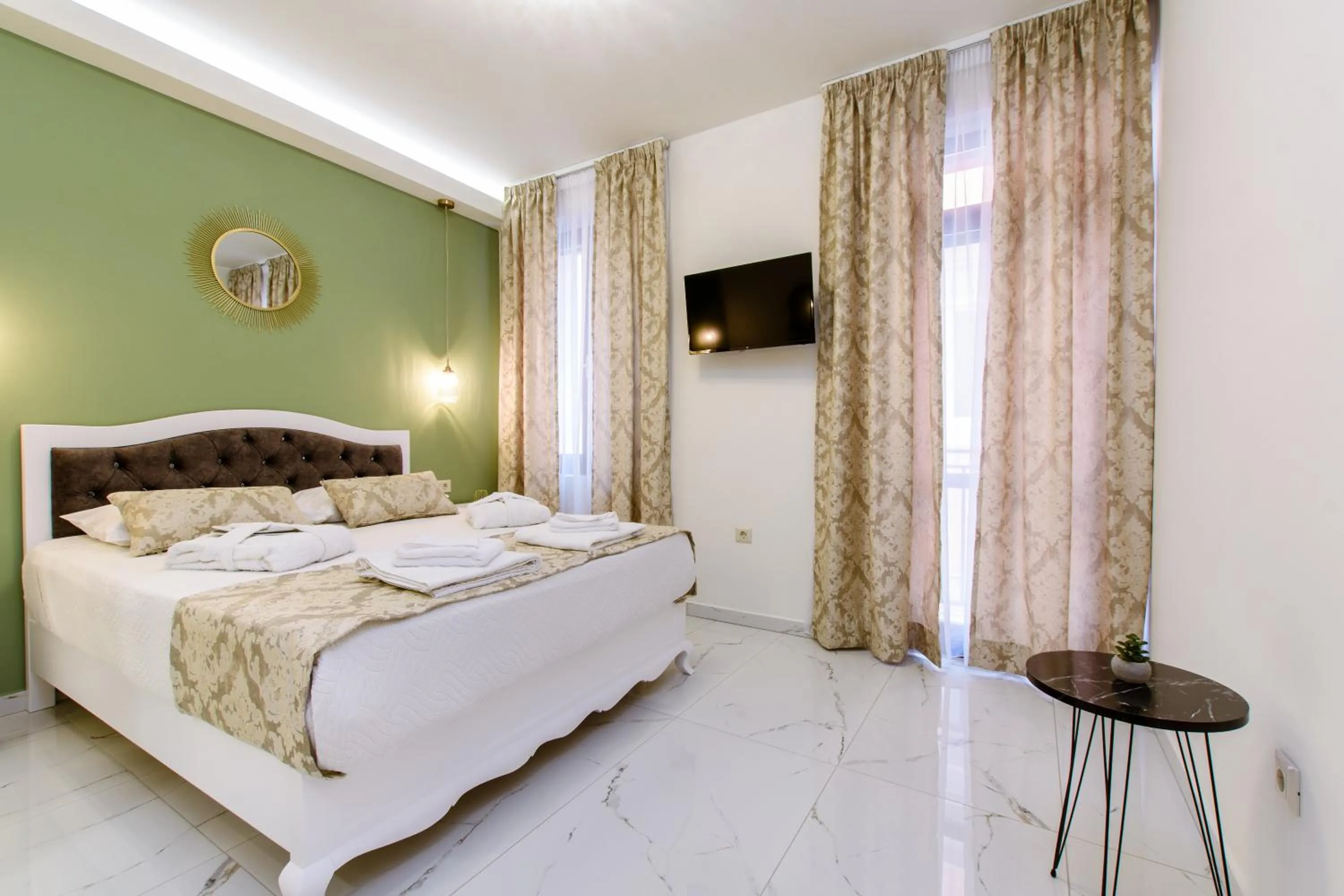 Bed in Konmari Boutique Suites