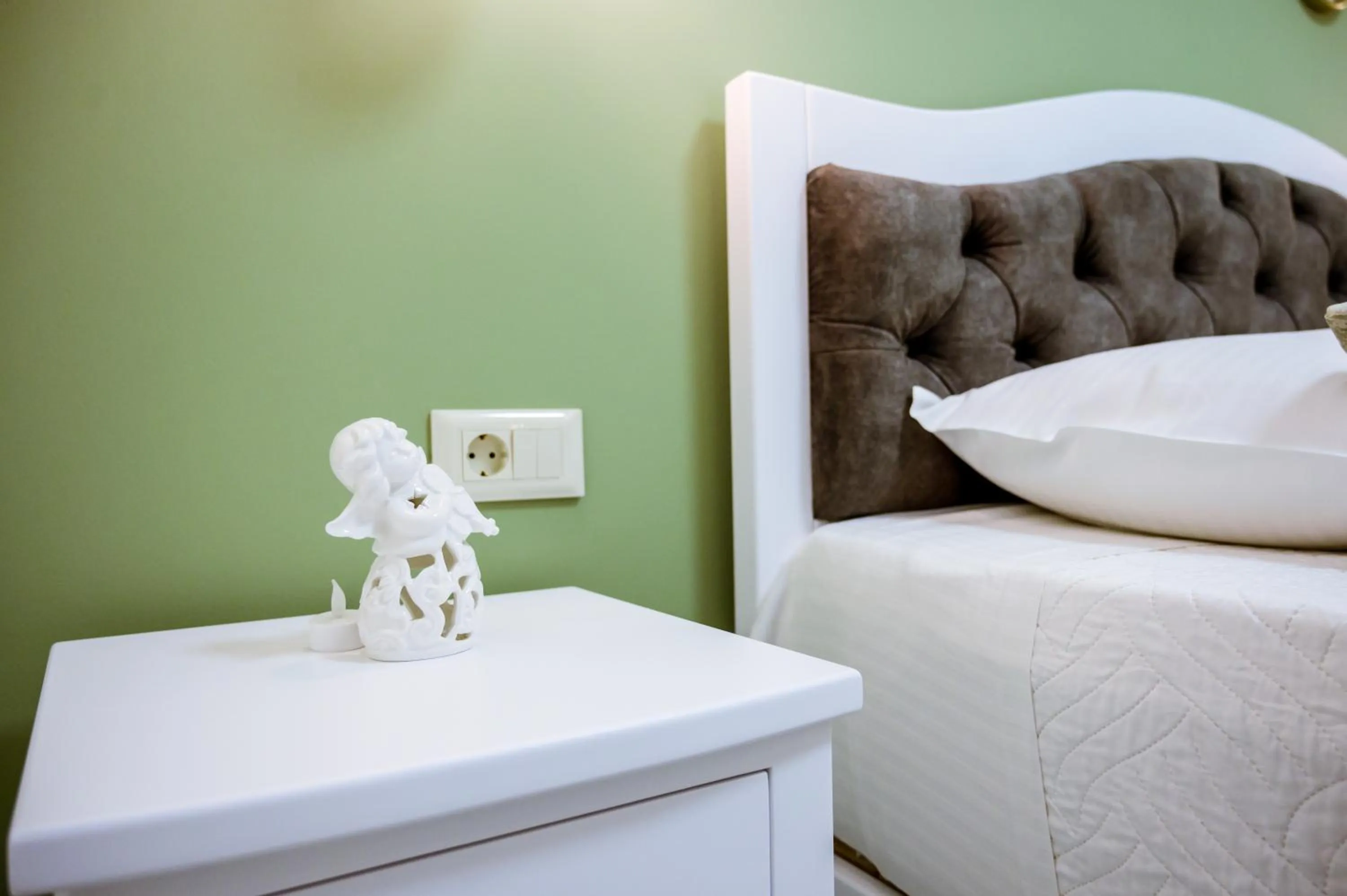 Bed in Konmari Boutique Suites