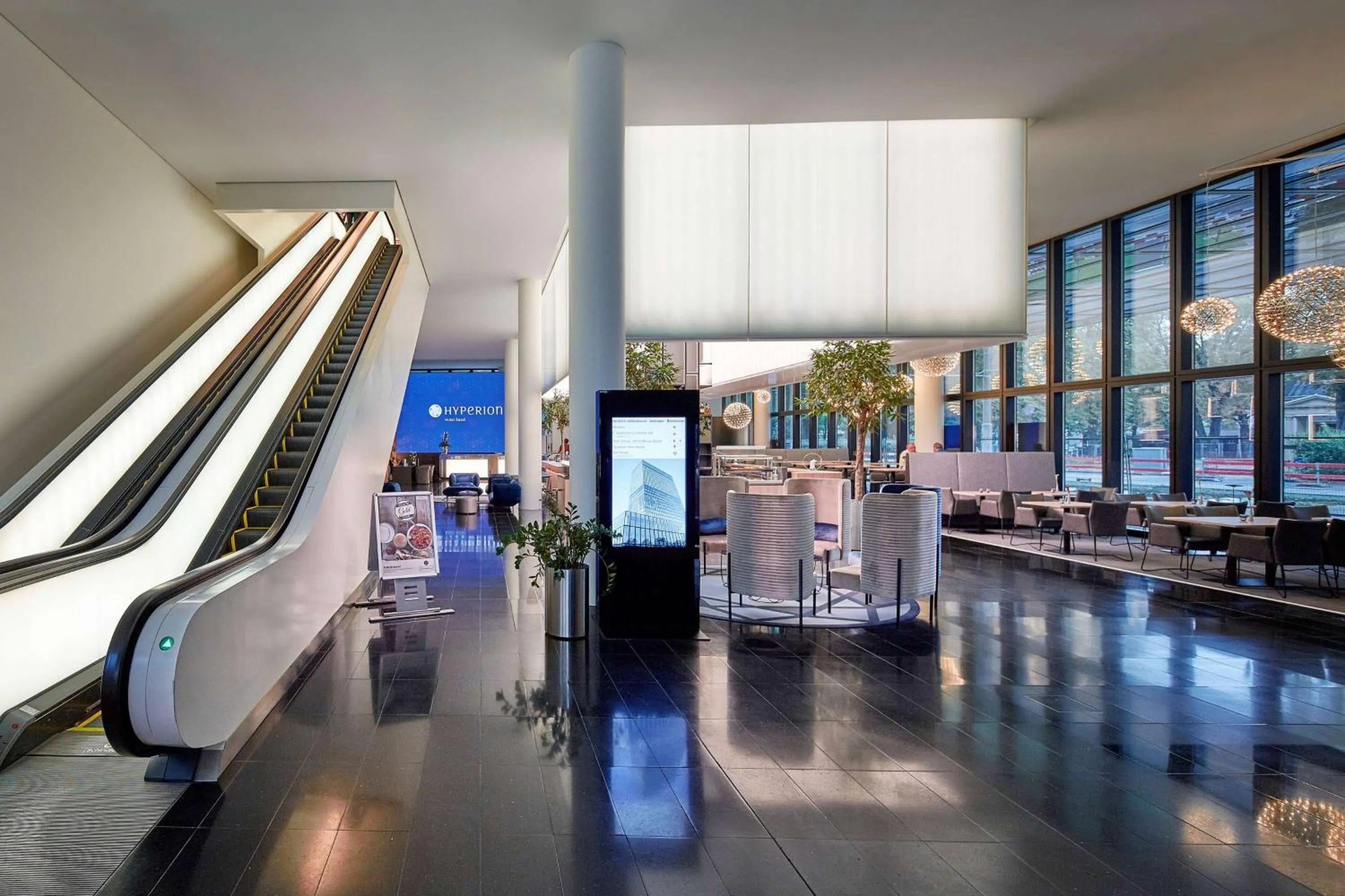 Lobby or reception in HYPERION Hotel Basel