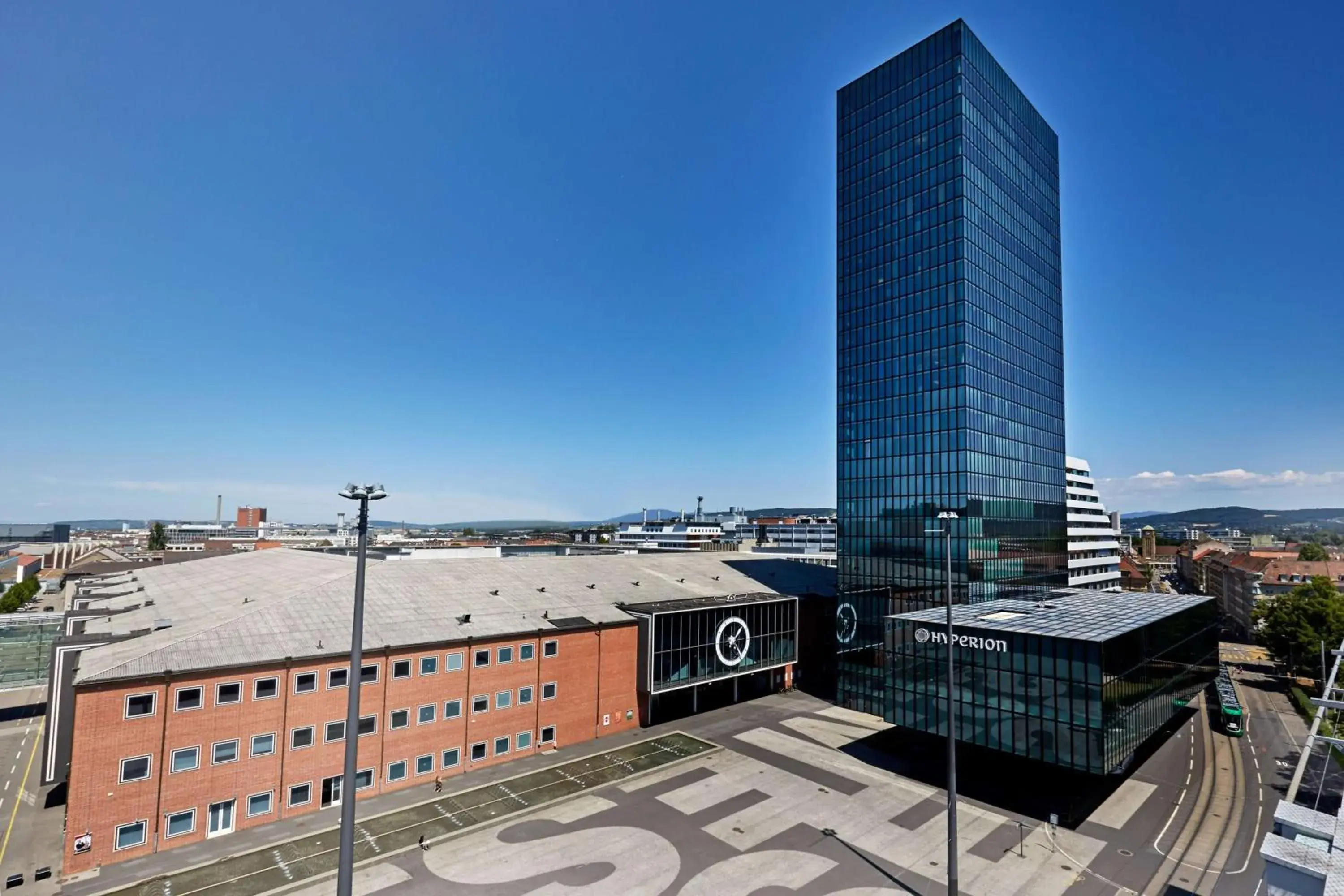 Property building in HYPERION Hotel Basel Property building in HYPERION Hotel Basel