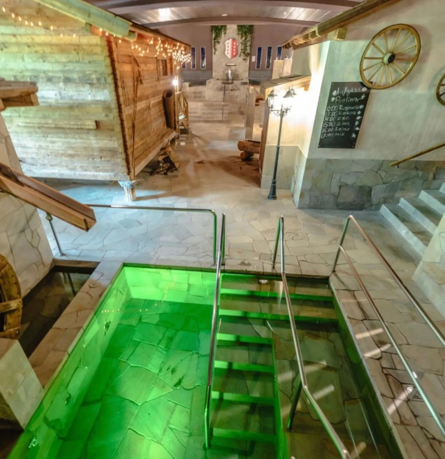 Sauna in Thermal Hotels & Walliser Alpentherme Leukerbad