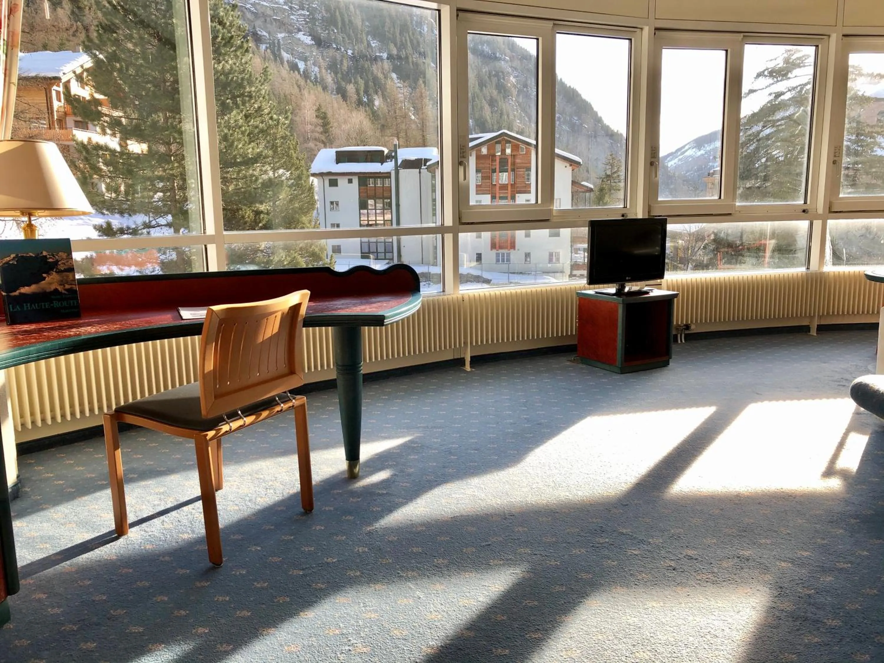 View (from property/room) in Thermal Hotels & Walliser Alpentherme Leukerbad