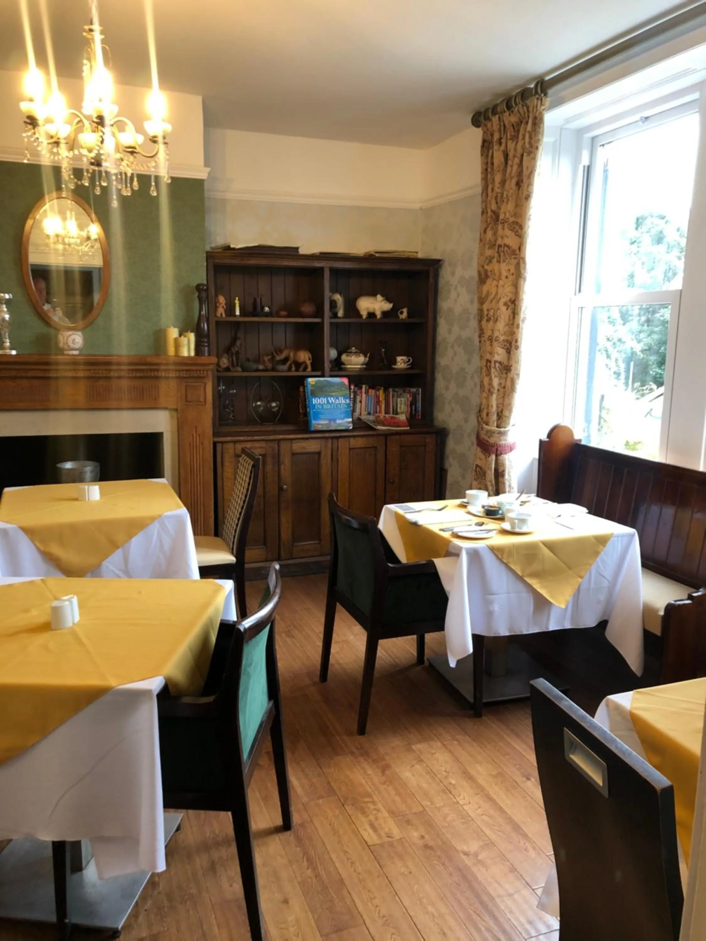 Breakfast in Shibden Hall View