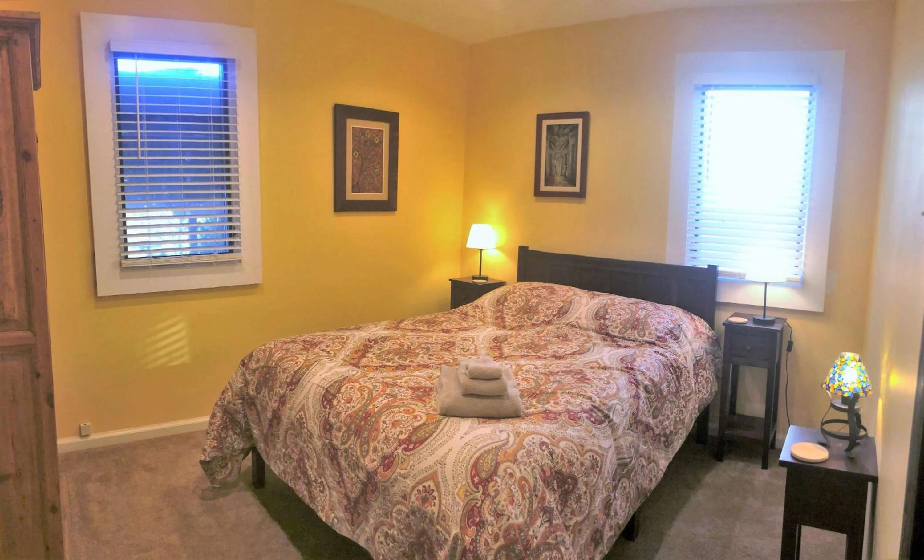 Bedroom, Bed in 6-Bedroom Tudor in the Downtown Historic District