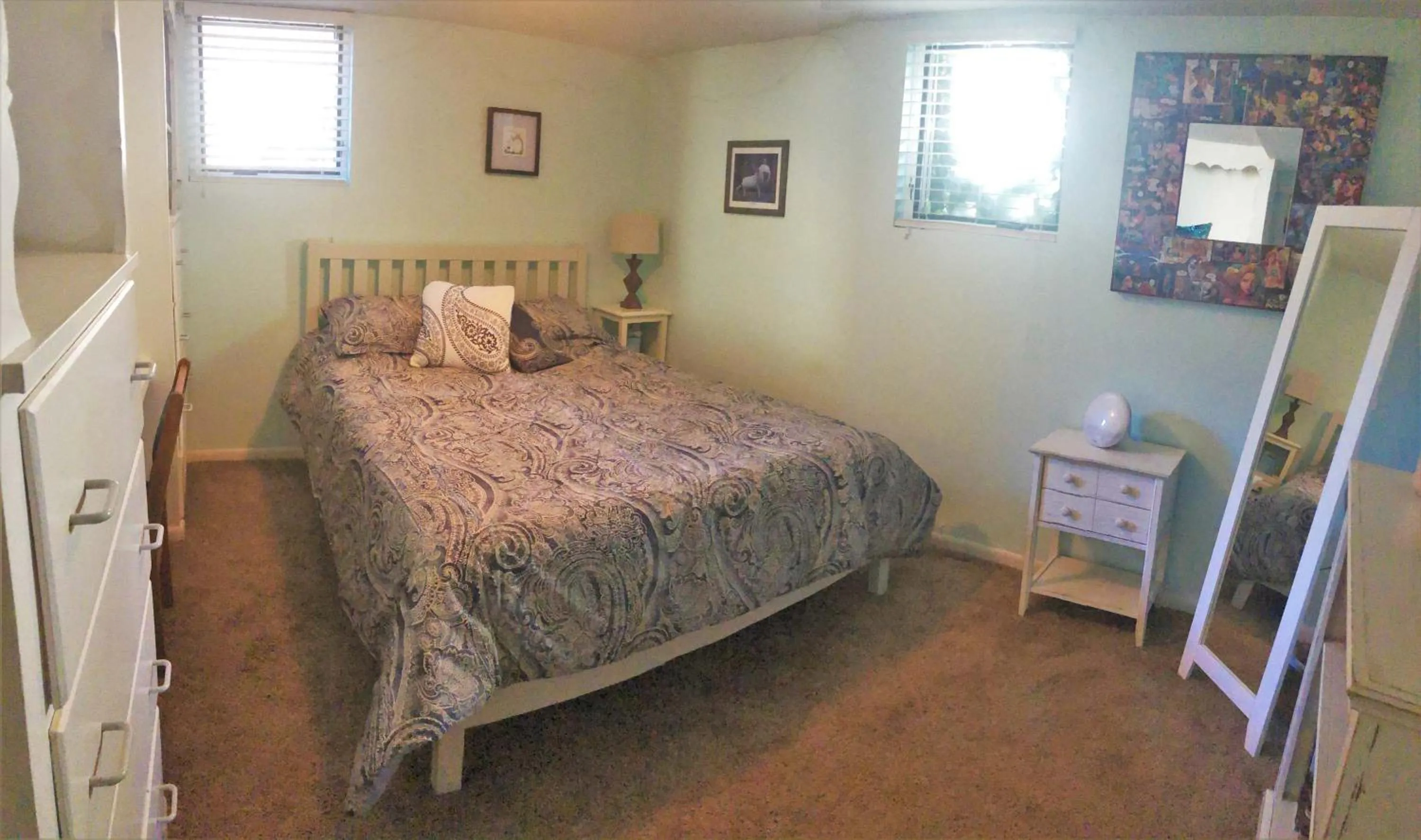 Bedroom, Bed in 6-Bedroom Tudor in the Downtown Historic District