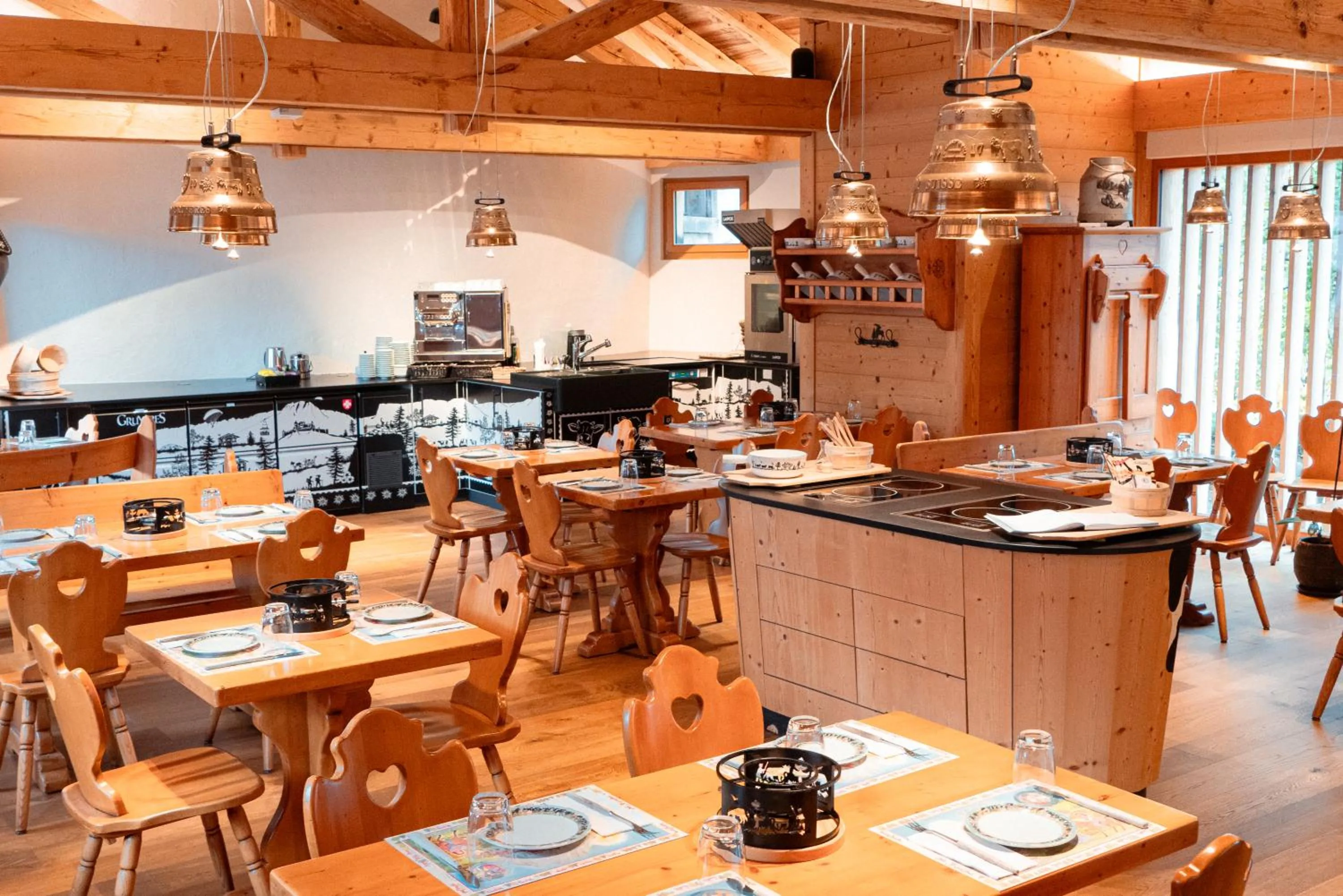 Restaurant/places to eat in Hôtel de Gruyères