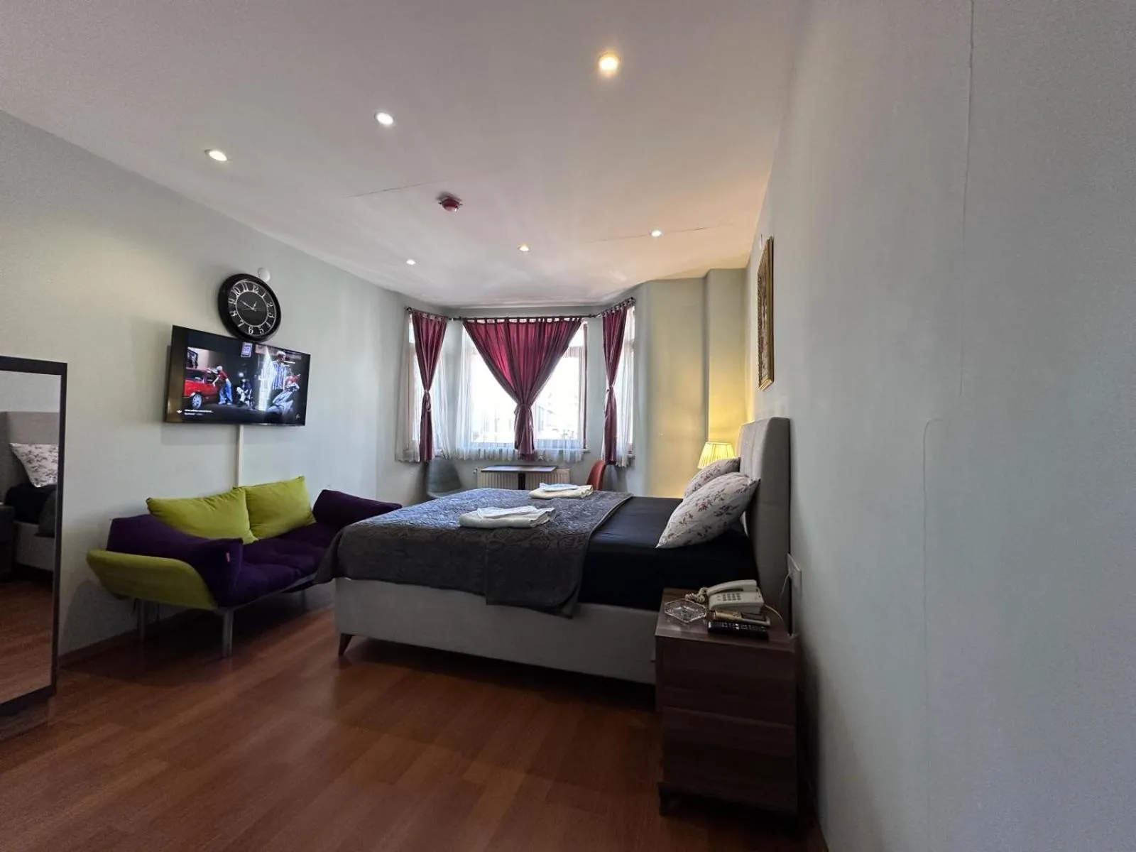 Bed in MYMOON Residence