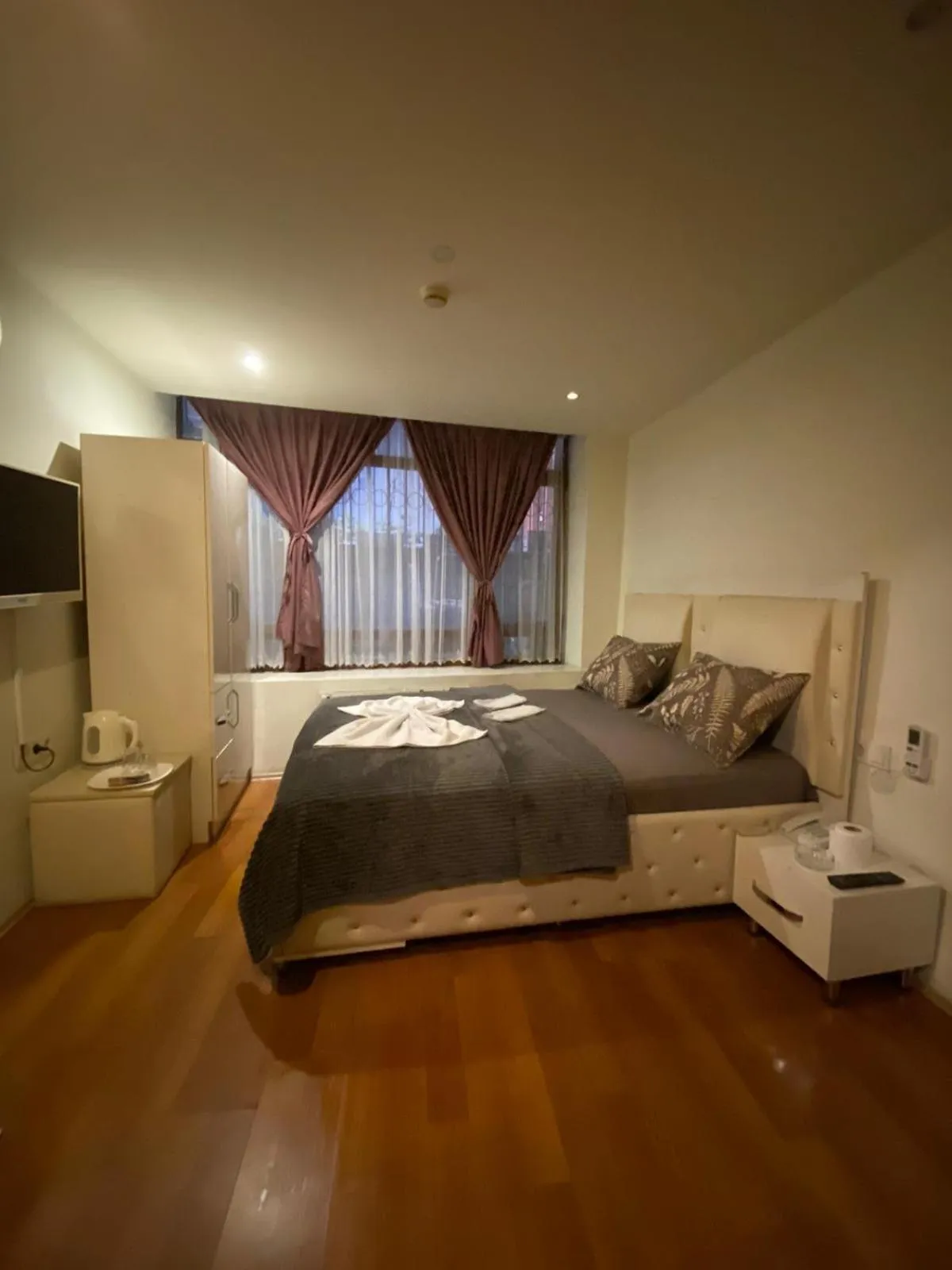 Bed in MYMOON Residence