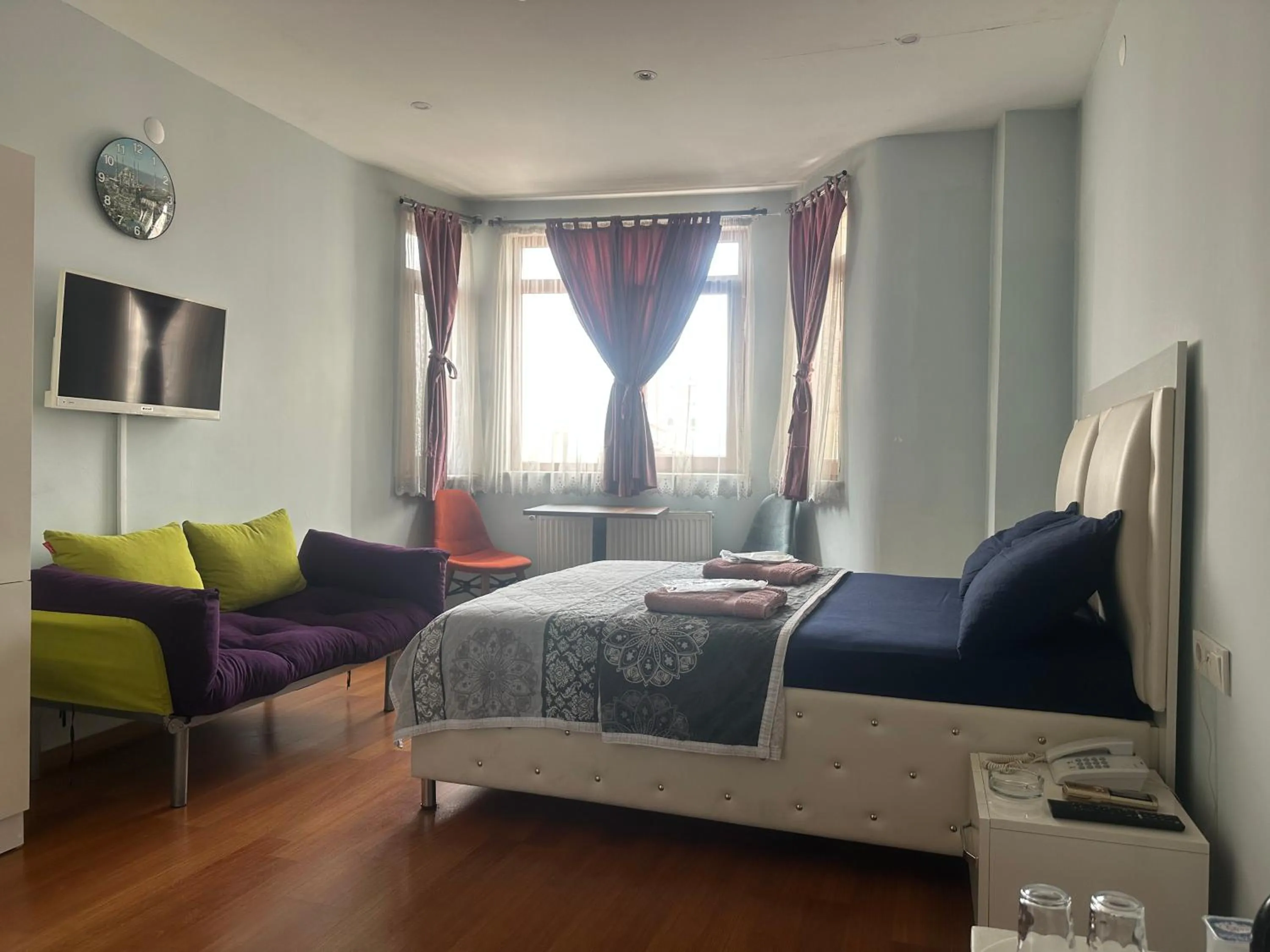 Bed in MYMOON Residence