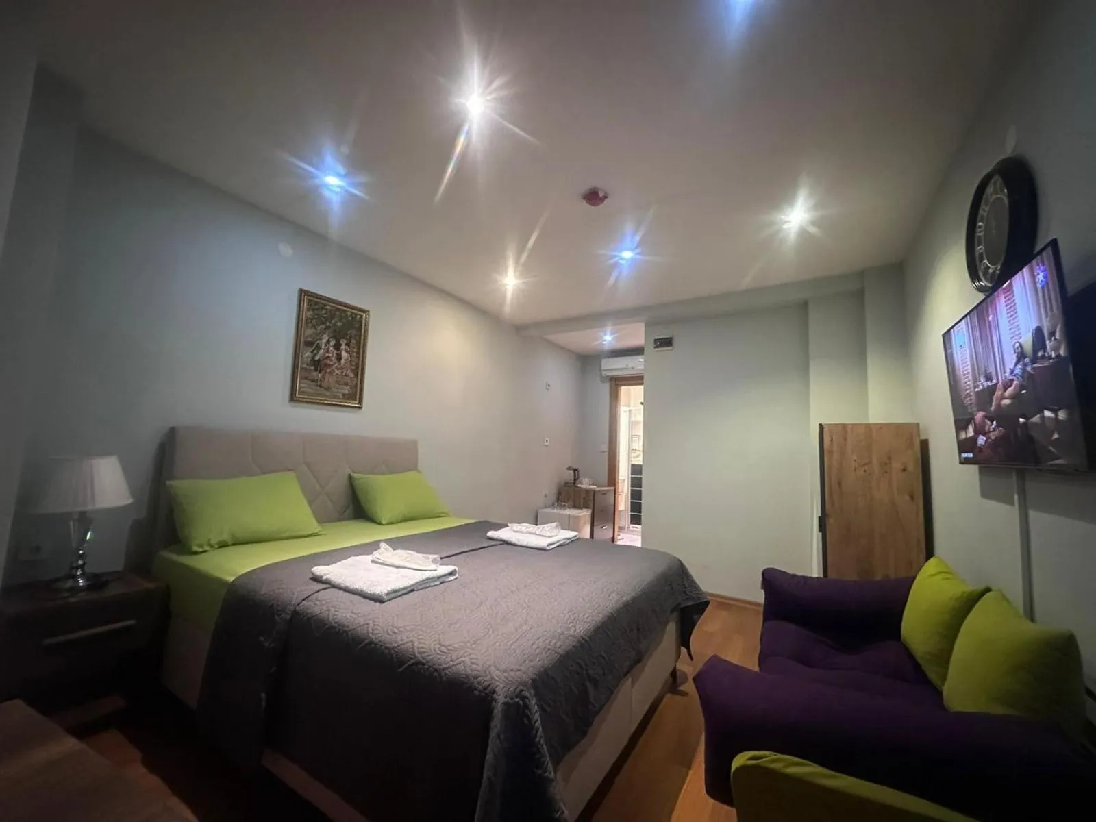 Bed in MYMOON Residence