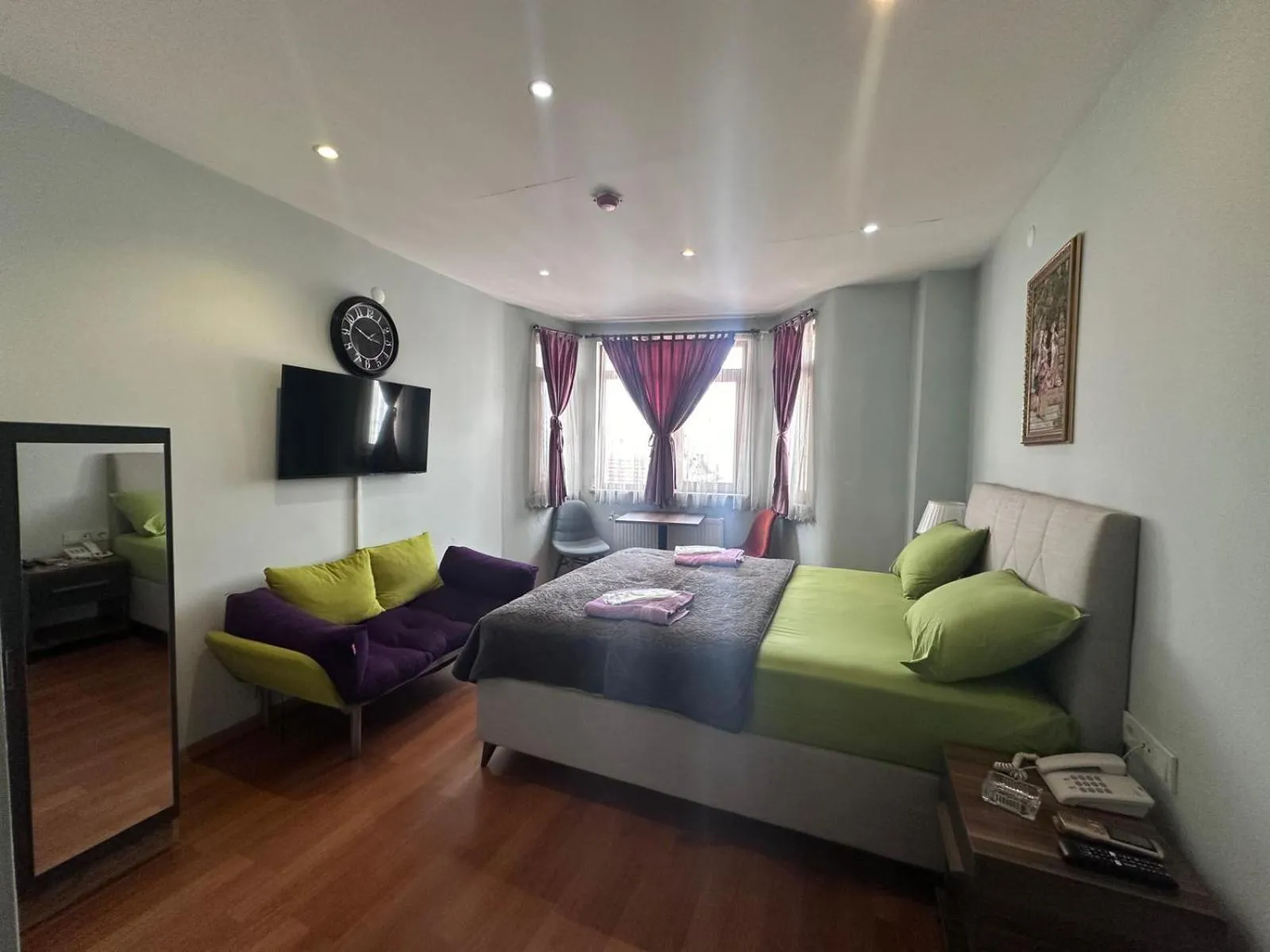 Bed in MYMOON Residence