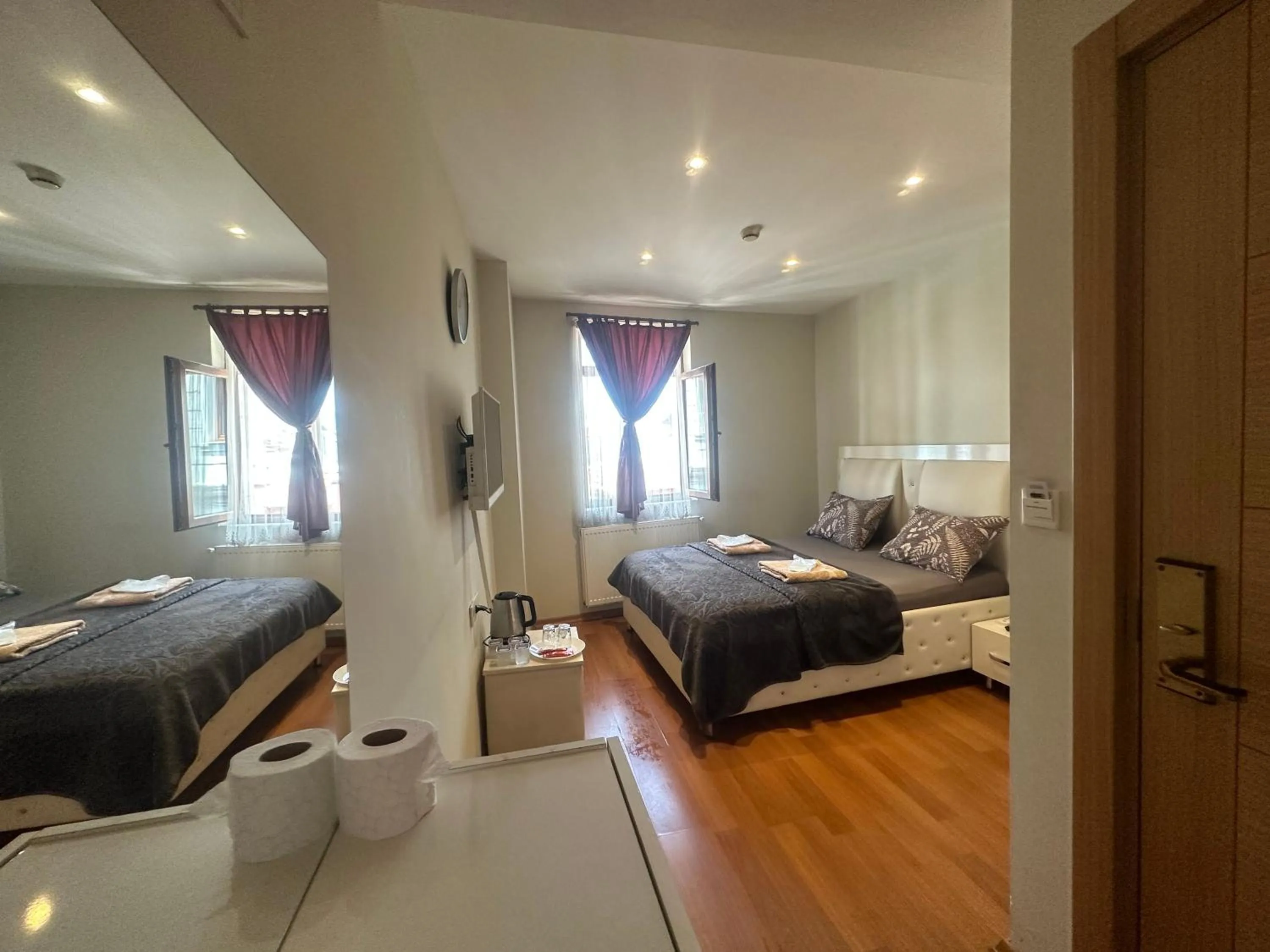 Bed in MYMOON Residence