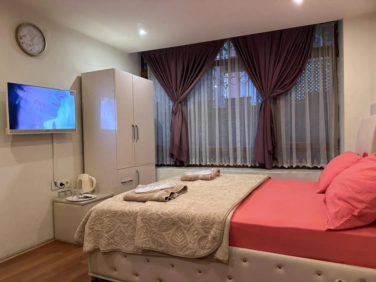 Bed in MYMOON Residence