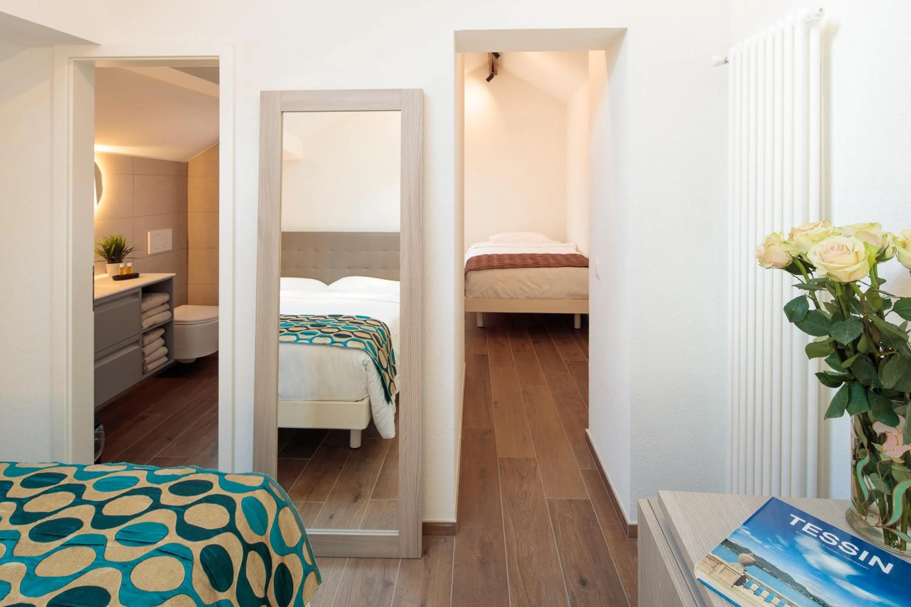 Bed in Hotel America