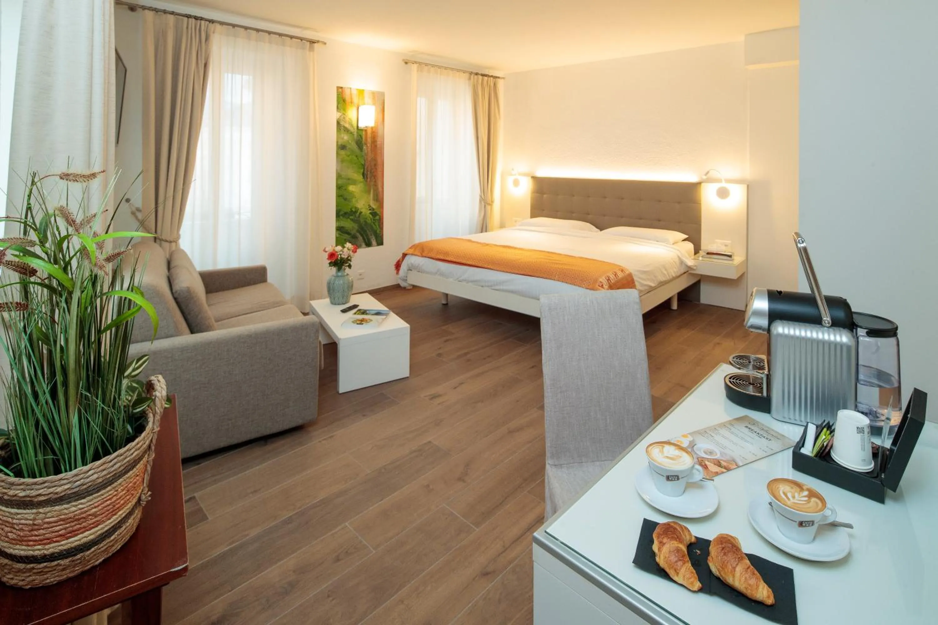 Bed in Hotel America