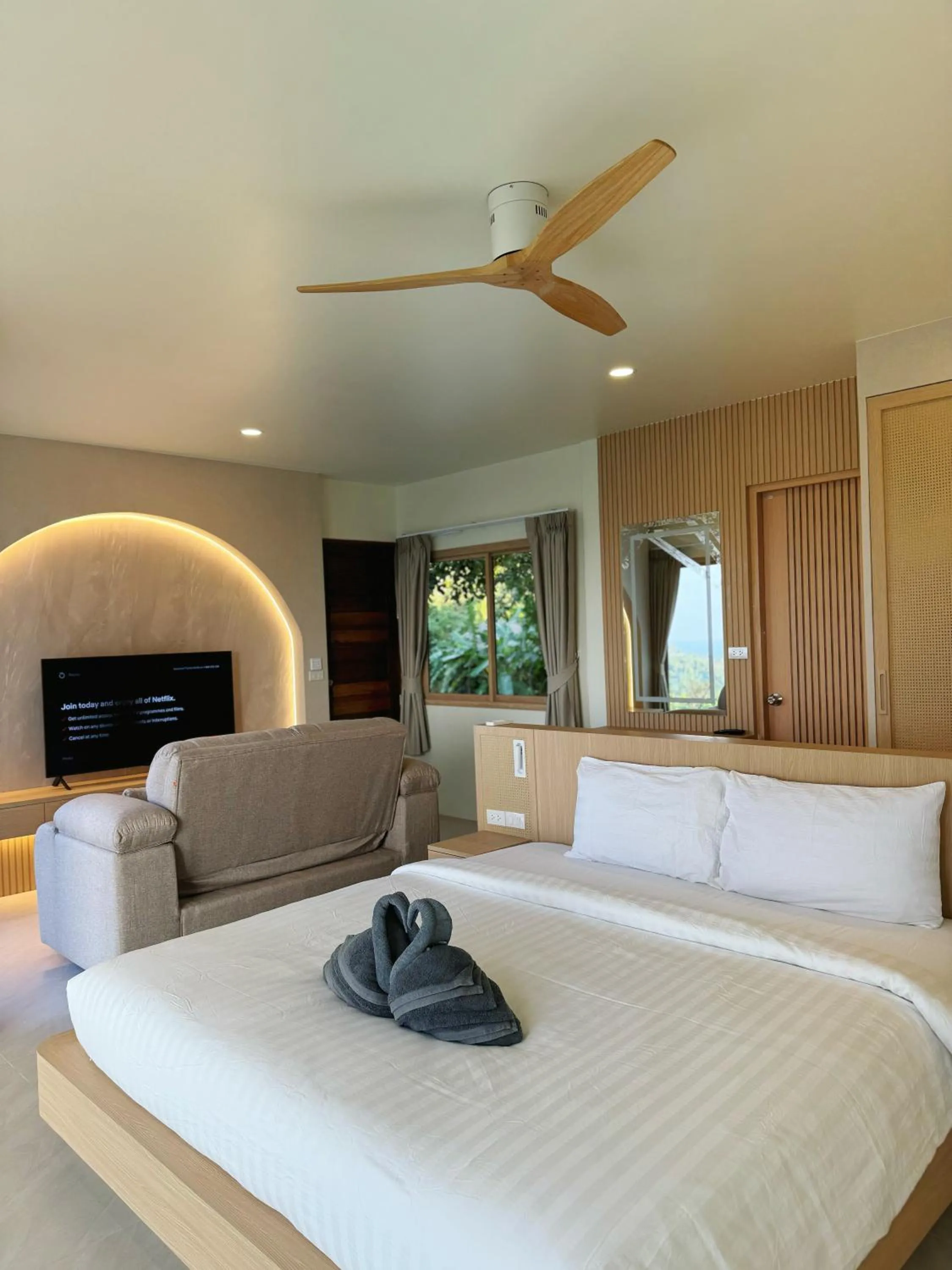 Bed in High Life Villas