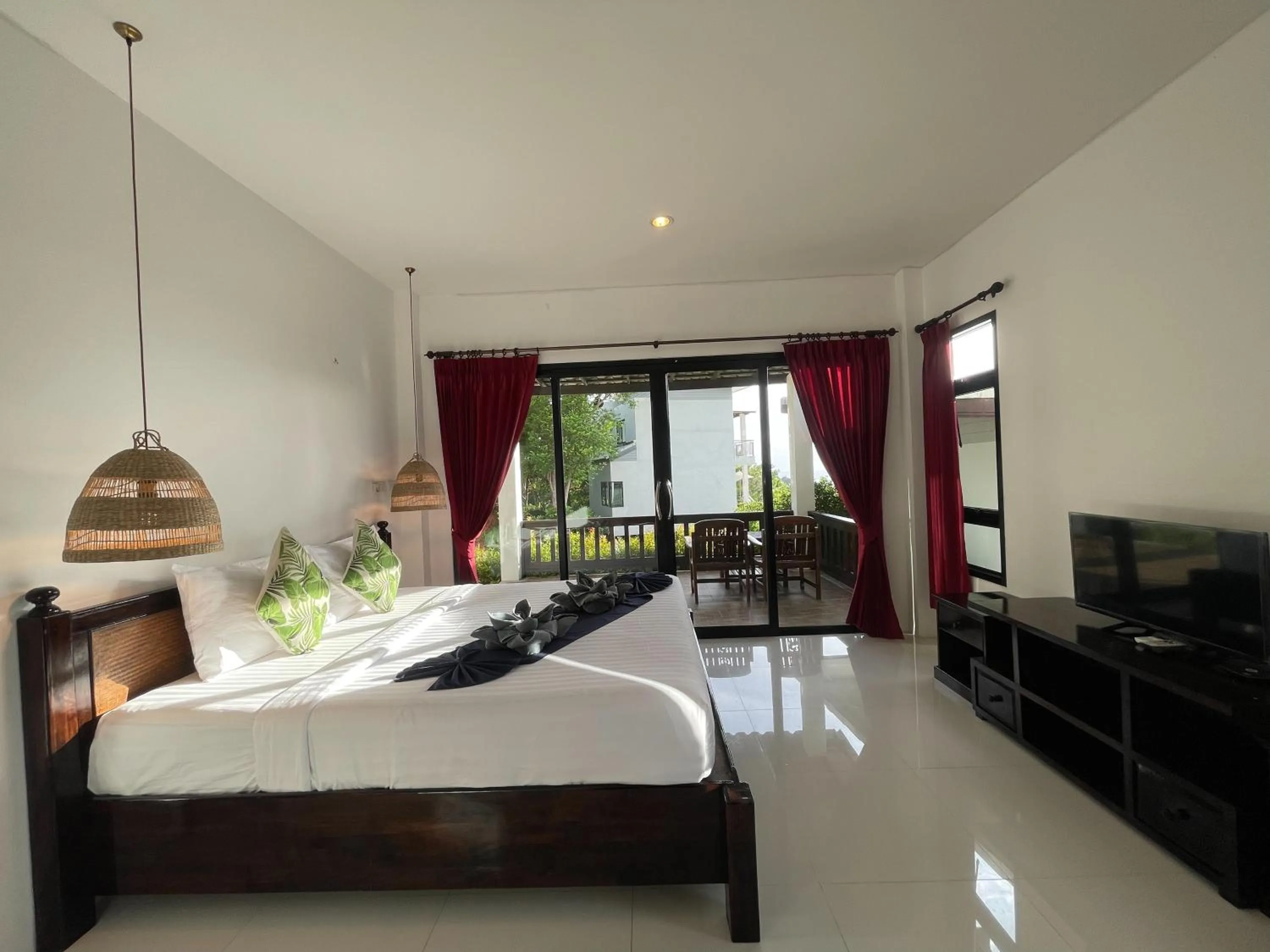 Bed in High Life Villas