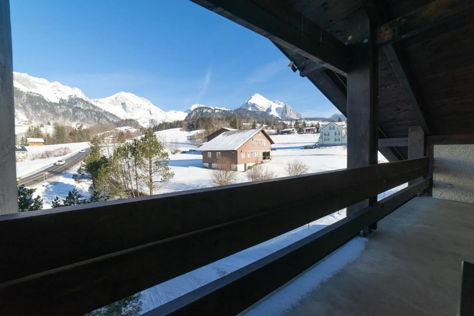 4-Bed Room with privat bathroom on same floor in Hotel Säntis Lodge 4-Bed Room with privat bathroom on same floor in Hotel Säntis Lodge