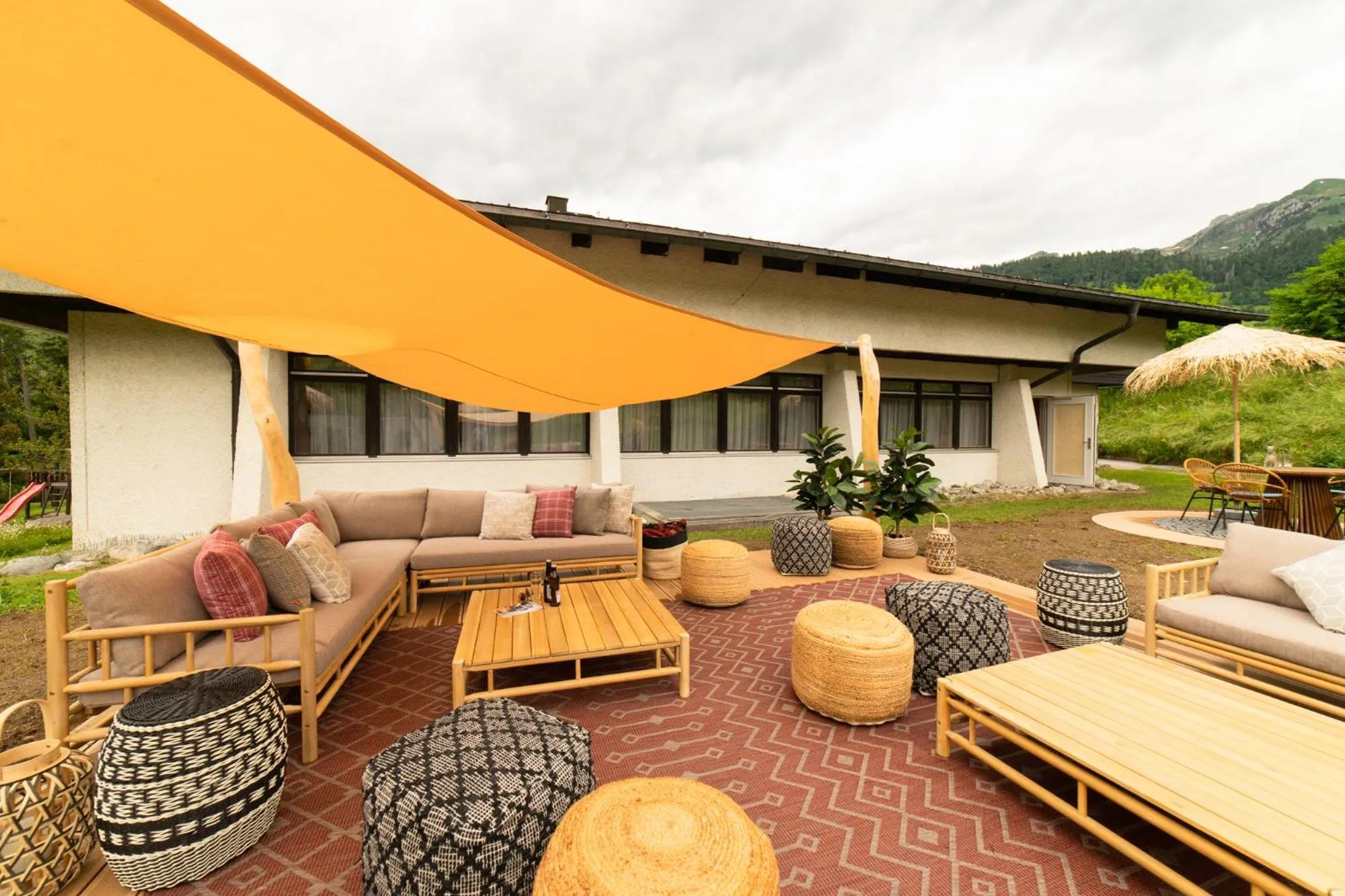 Garden in Hotel Säntis Lodge