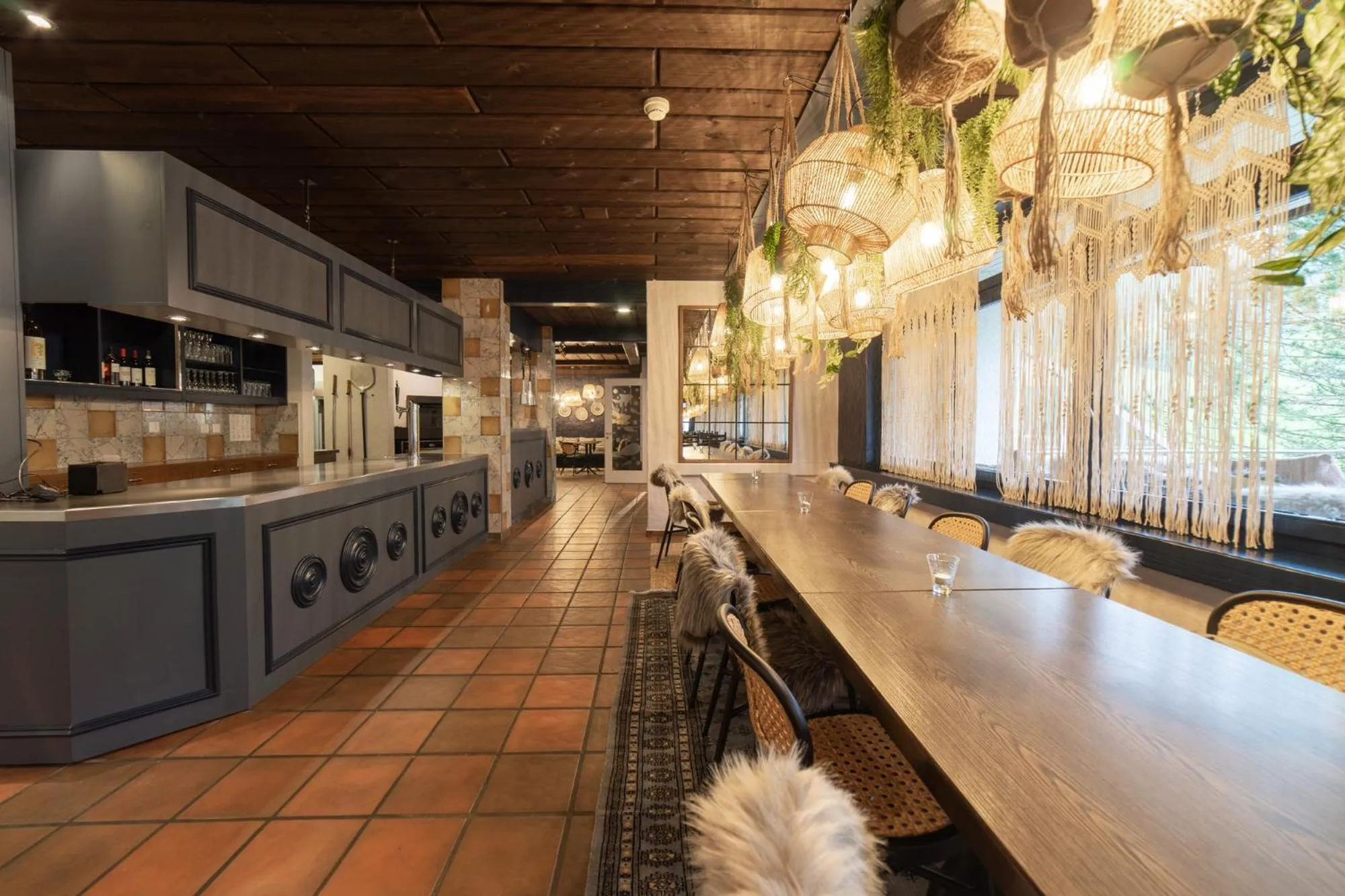 Restaurant/places to eat in Hotel Säntis Lodge