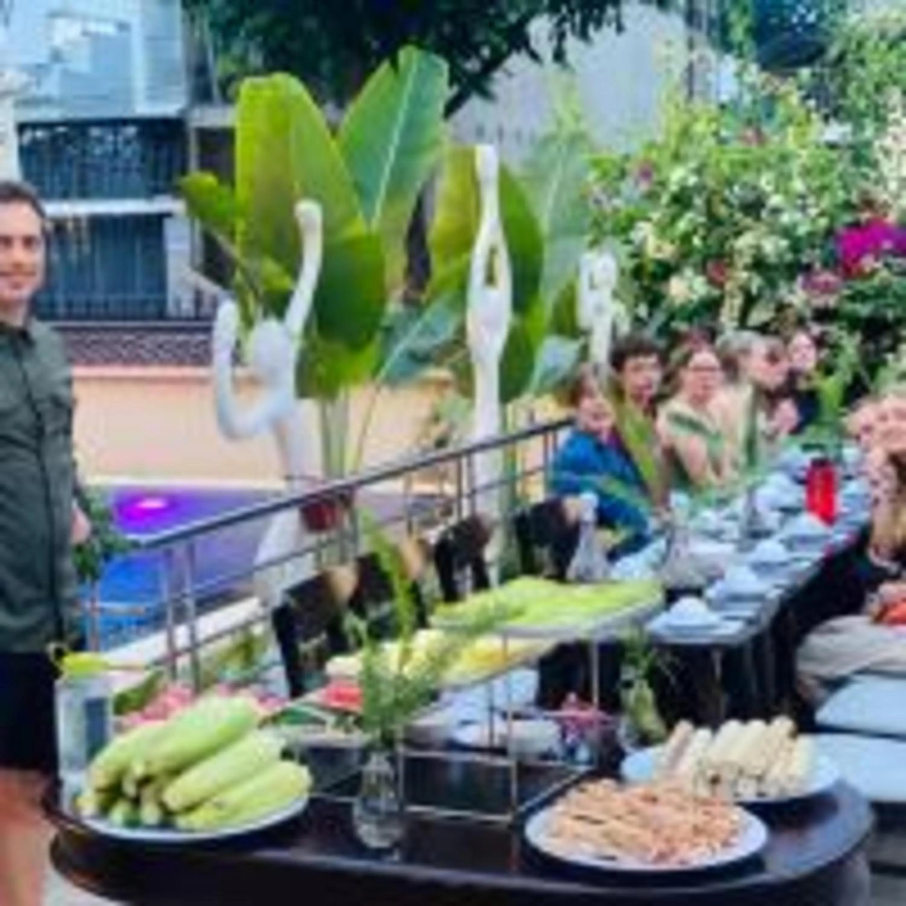 BBQ facilities in Window Homestay