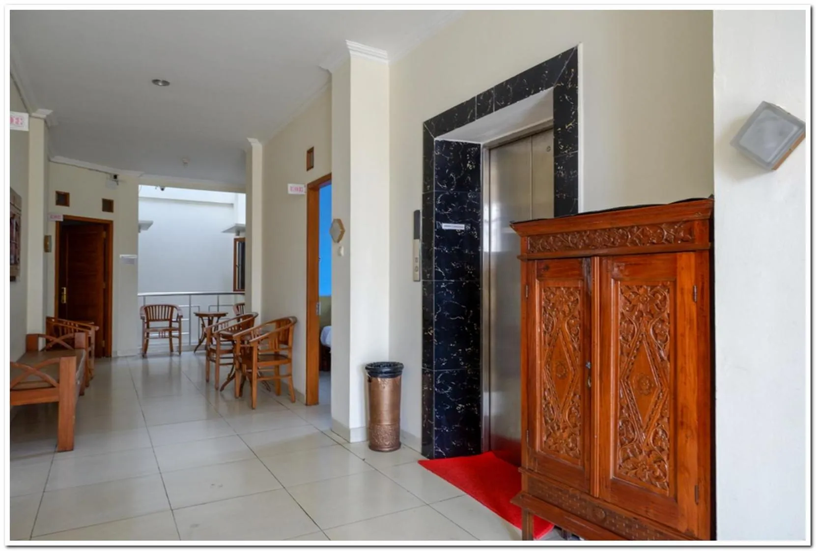 Area and facilities in RedDoorz near Lempuyangan Train Station