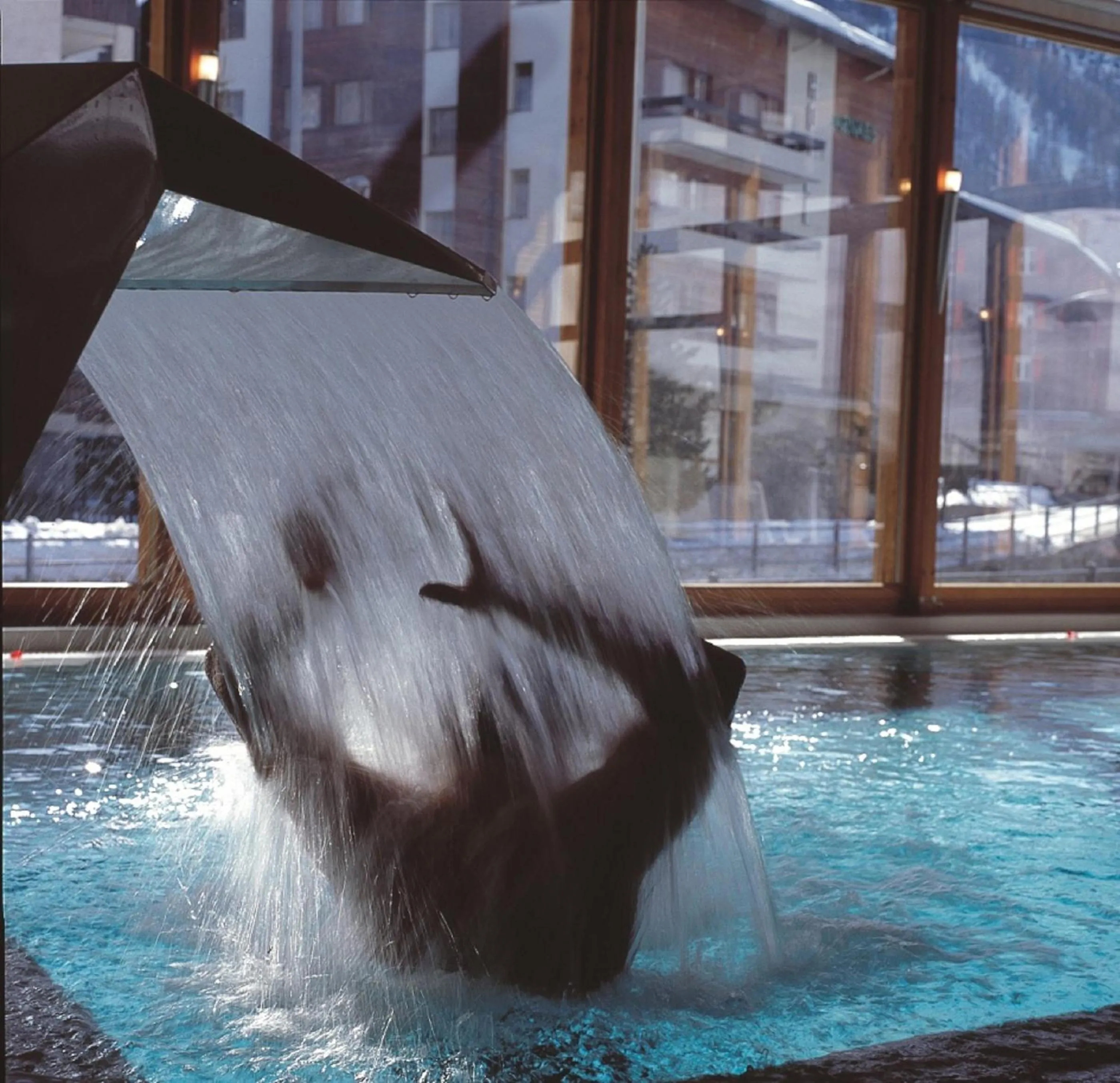 Pool view in Hotel Metropol & Spa Zermatt