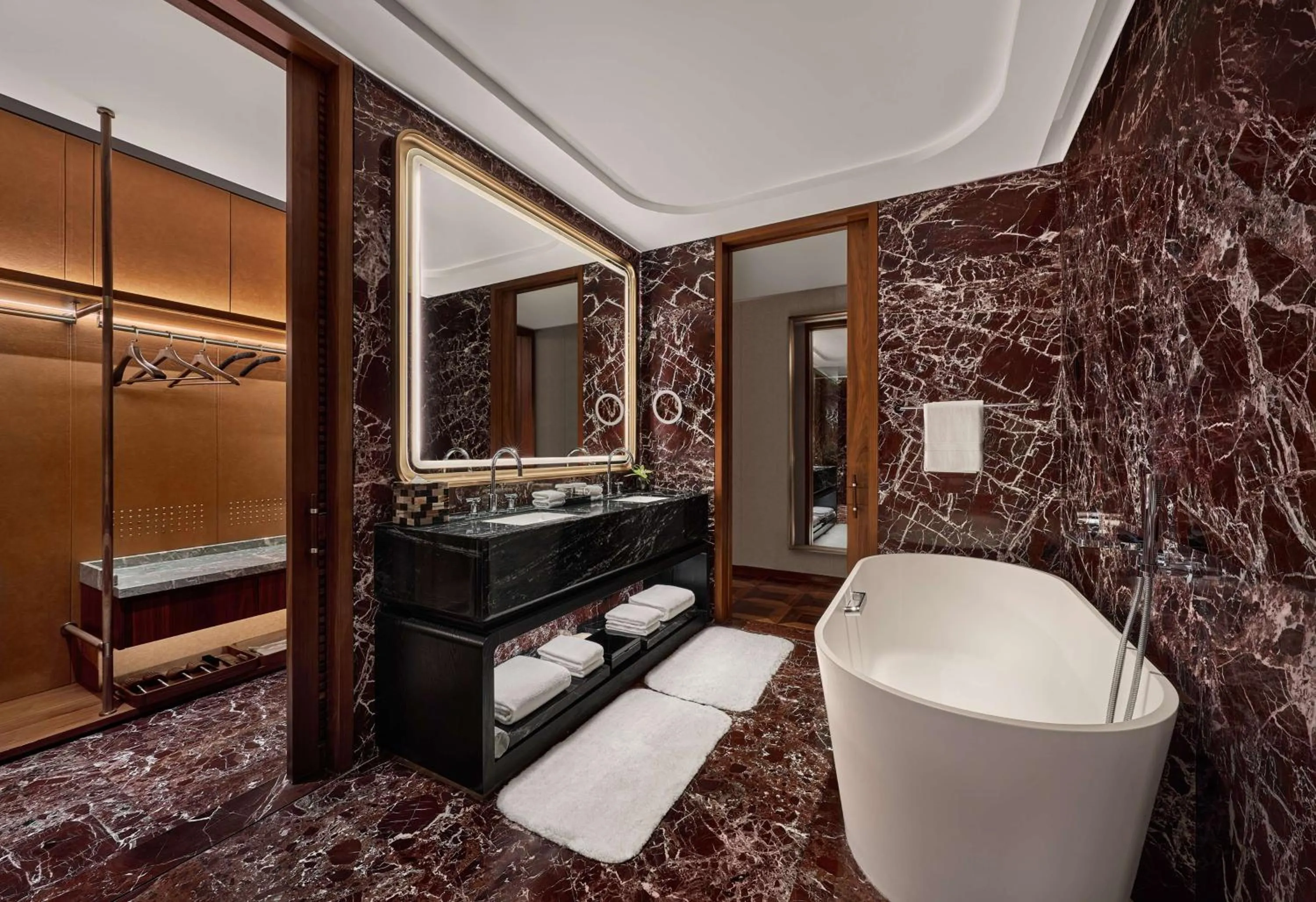 Bathroom in Waldorf Astoria Xiamen