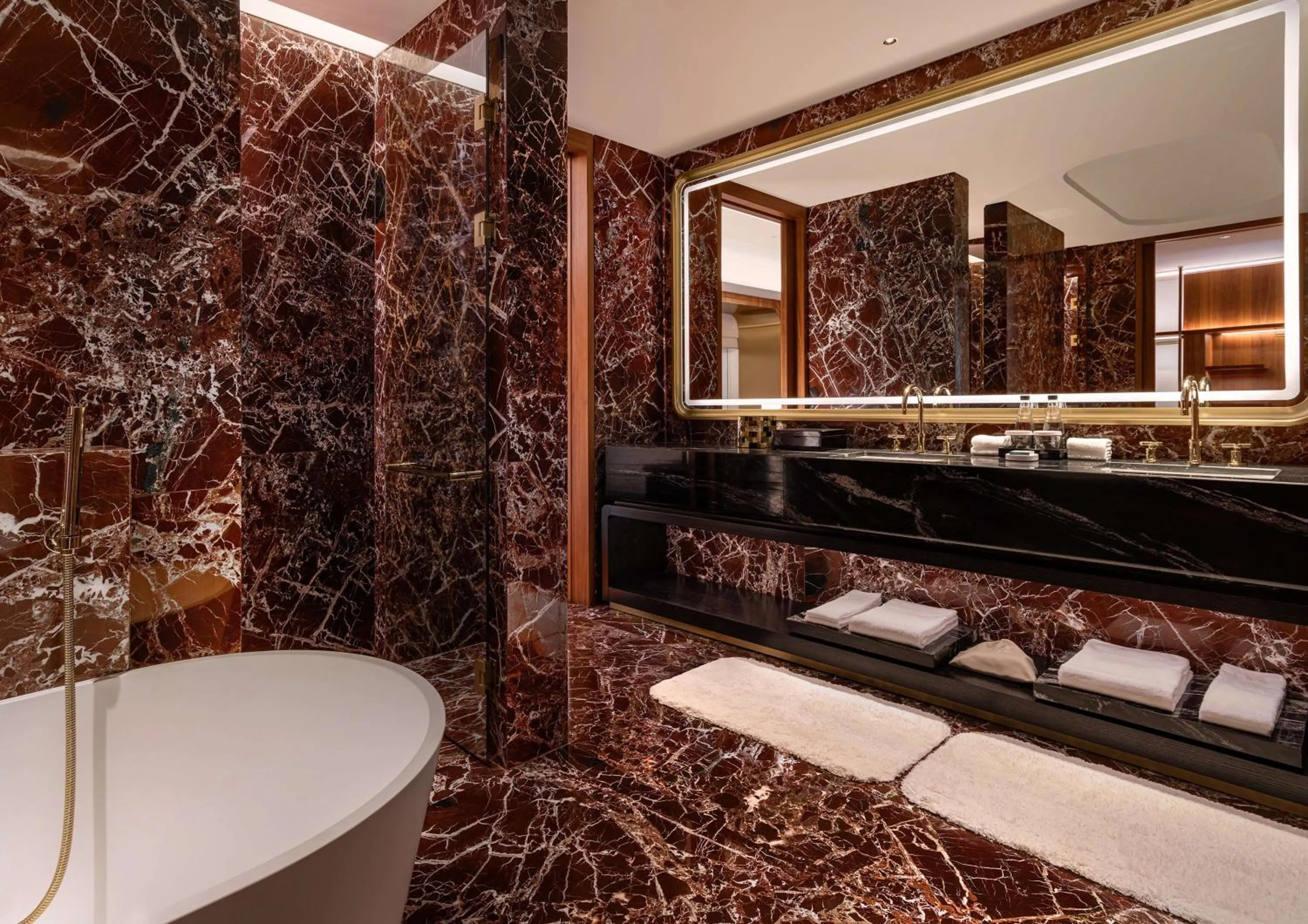 Bathroom in Waldorf Astoria Xiamen