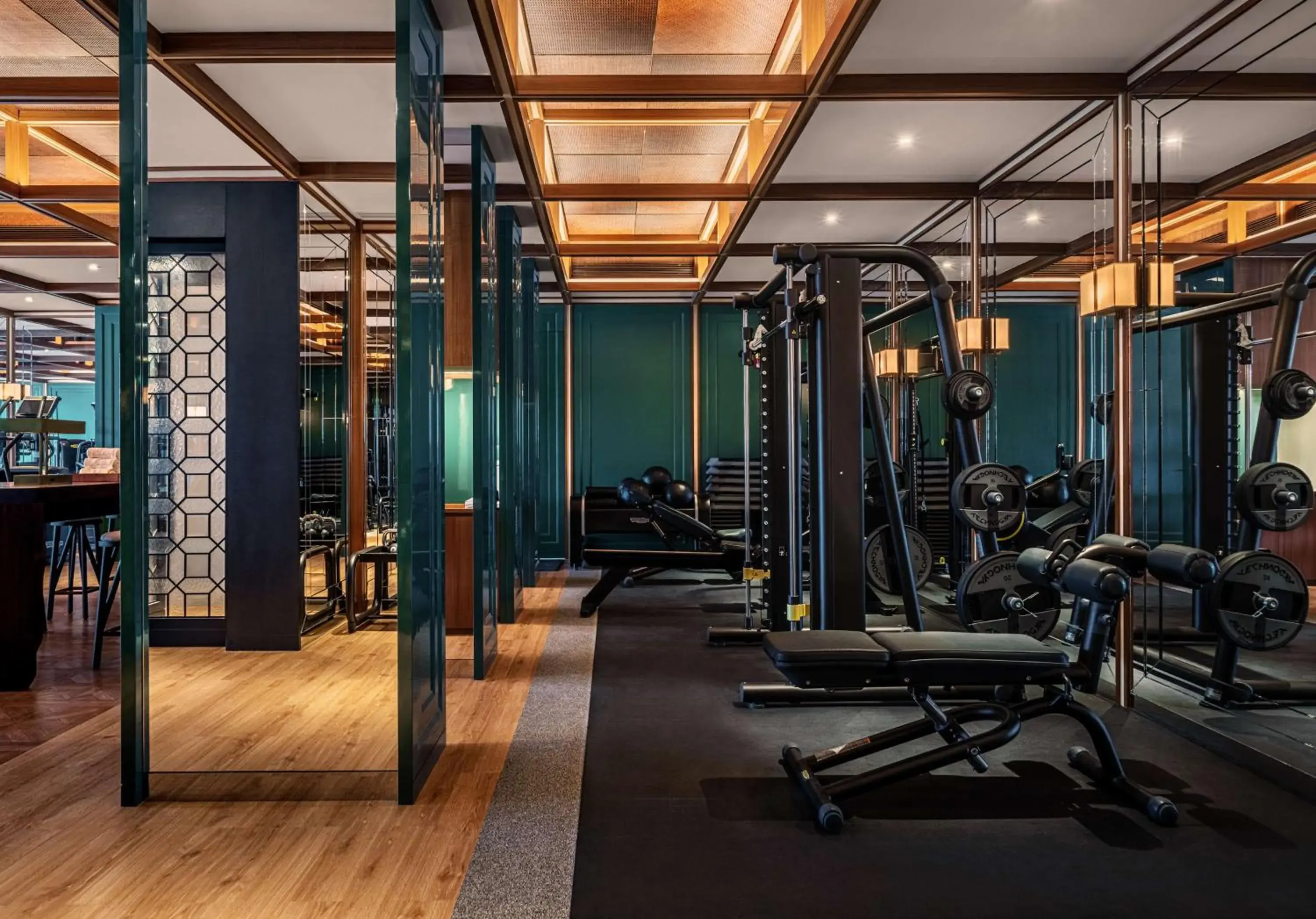 Fitness centre/facilities in Waldorf Astoria Xiamen Fitness centre/facilities in Waldorf Astoria Xiamen