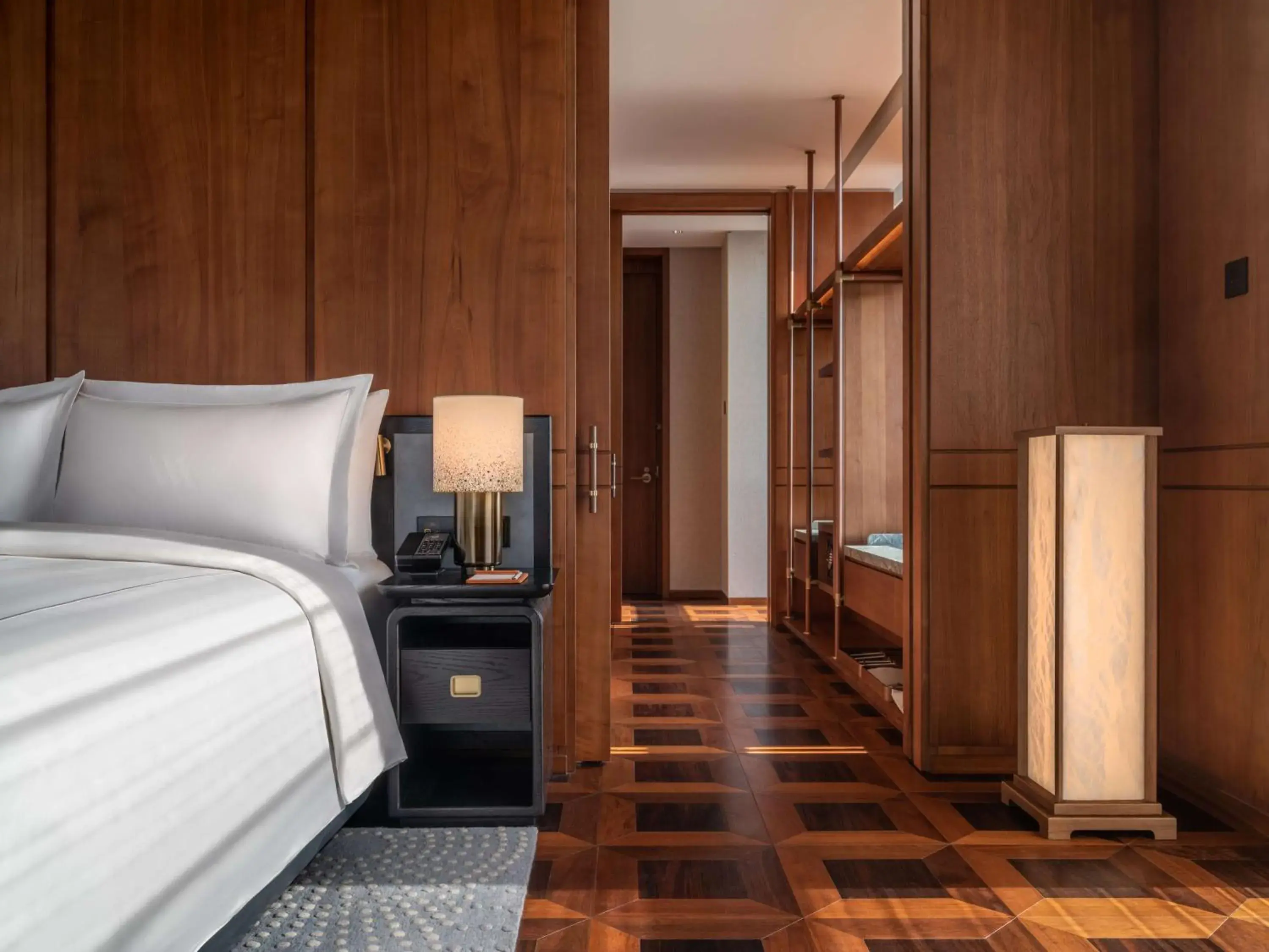 Bed in Waldorf Astoria Xiamen Bed in Waldorf Astoria Xiamen