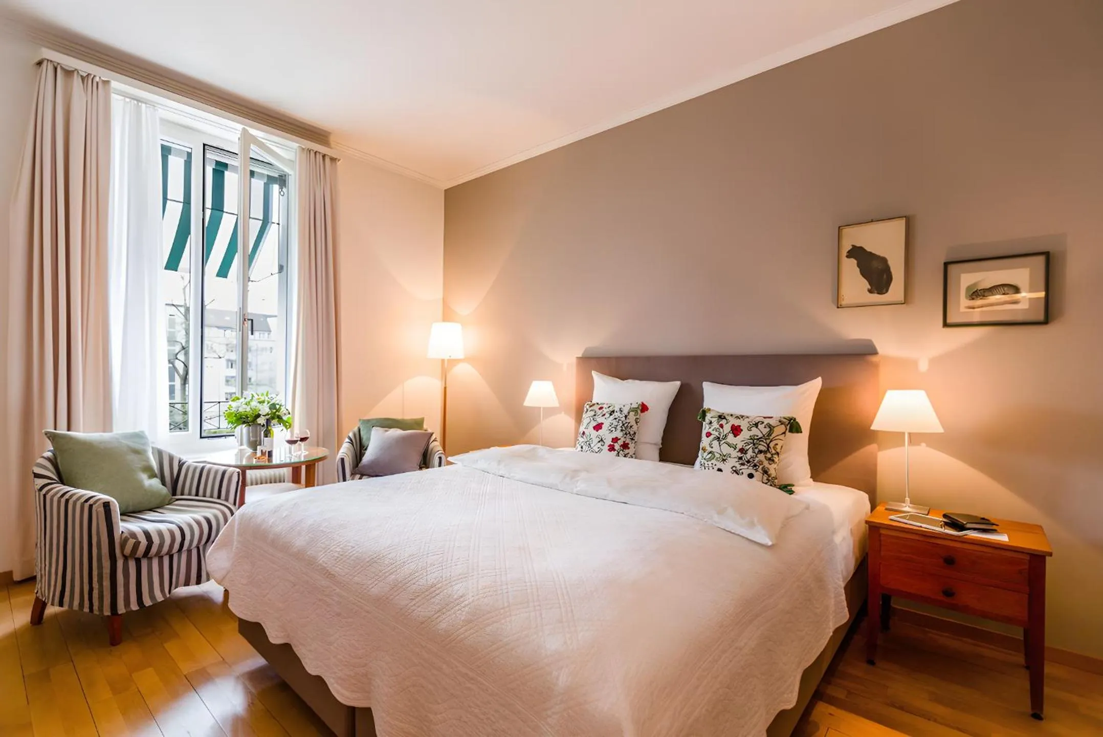 Photo of the whole room, Bed in Boutique Hotel Seegarten