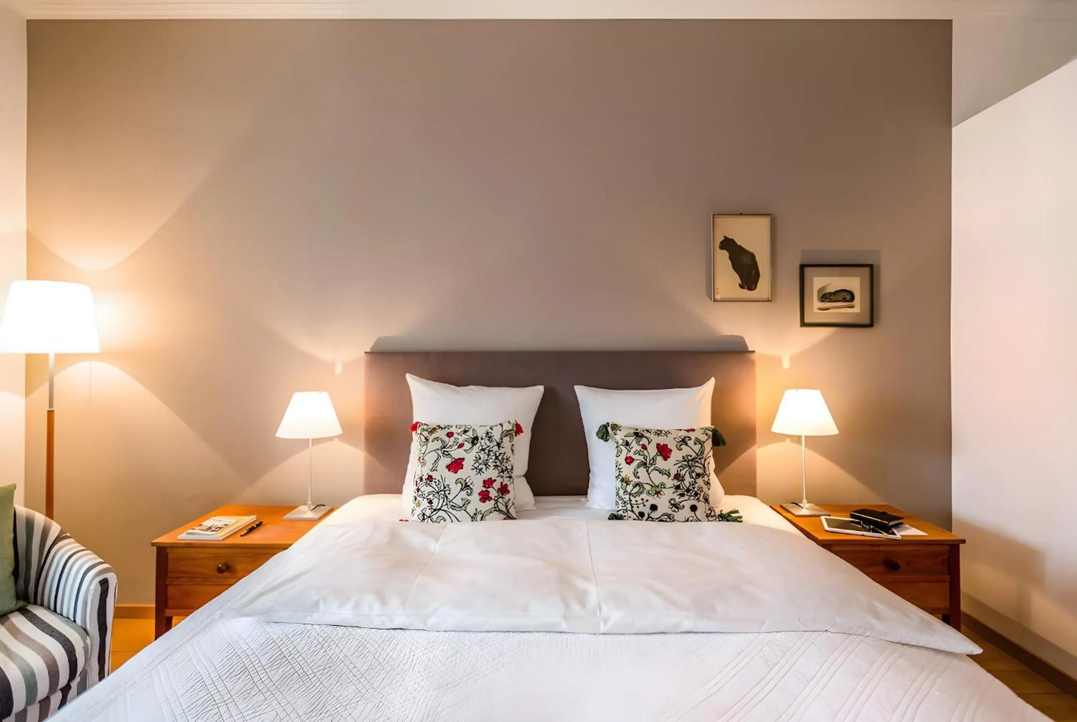 Bed in Boutique Hotel Seegarten