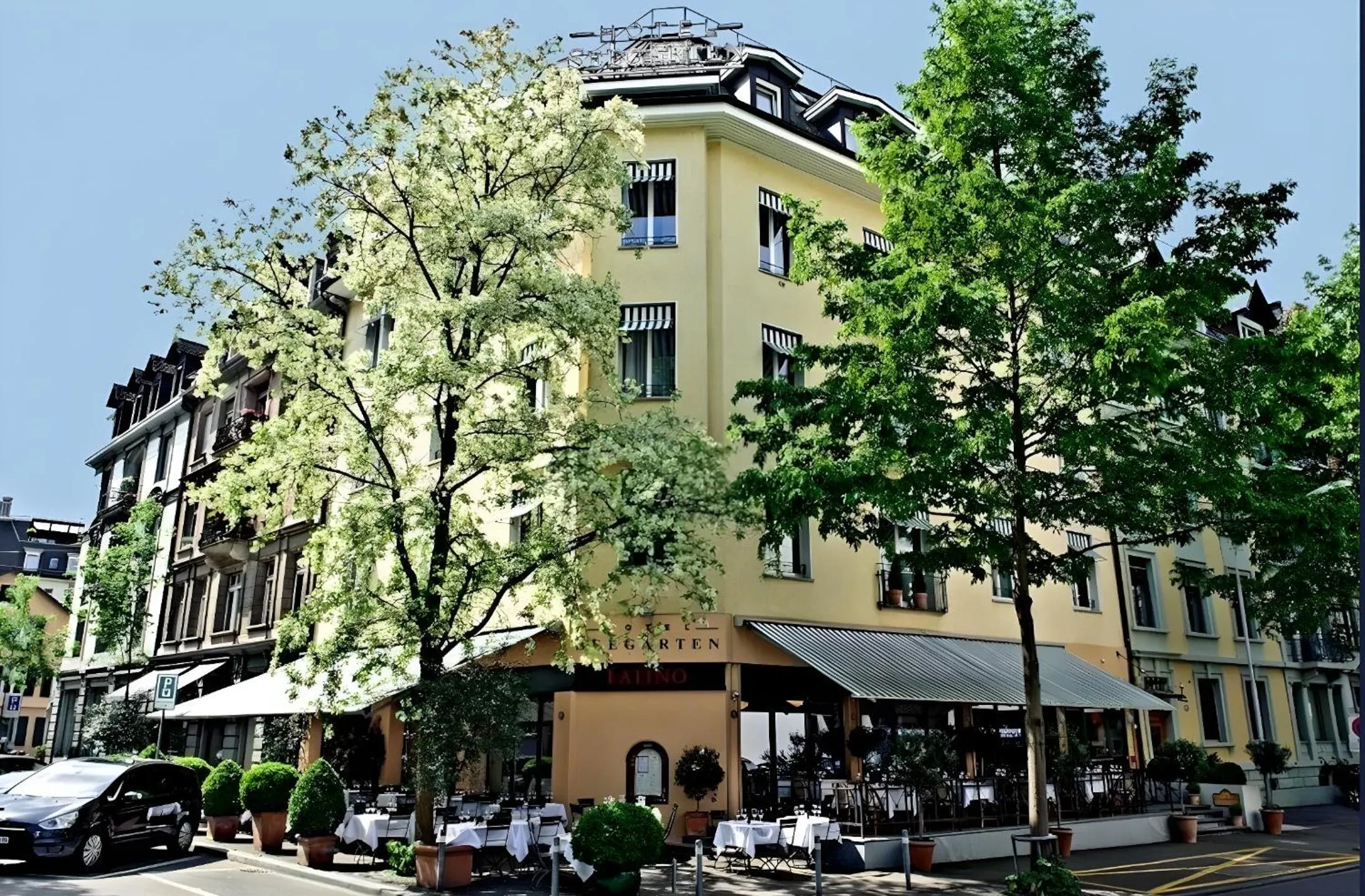 Property building in Boutique Hotel Seegarten