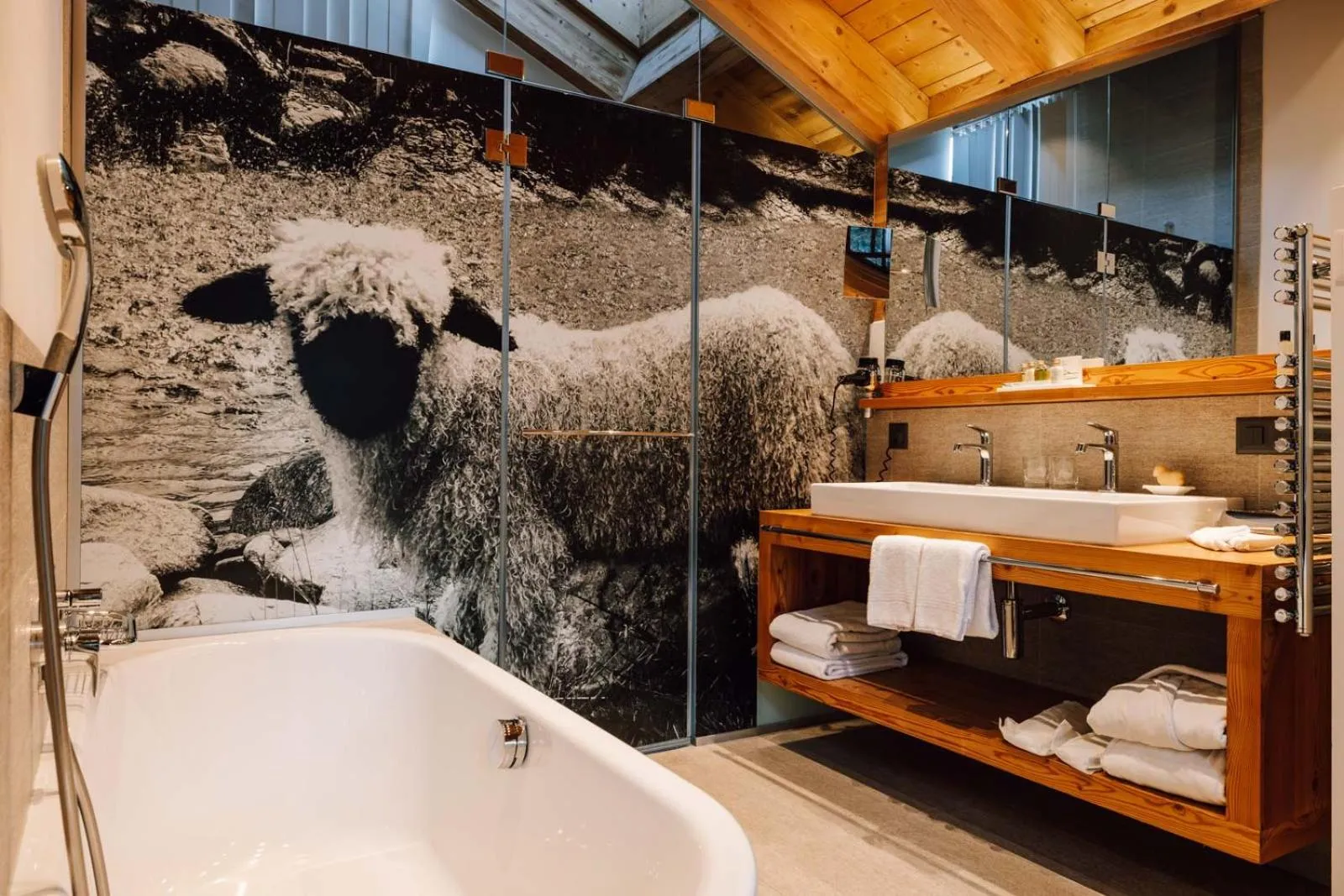 Bathroom in Europe Hotel & Spa