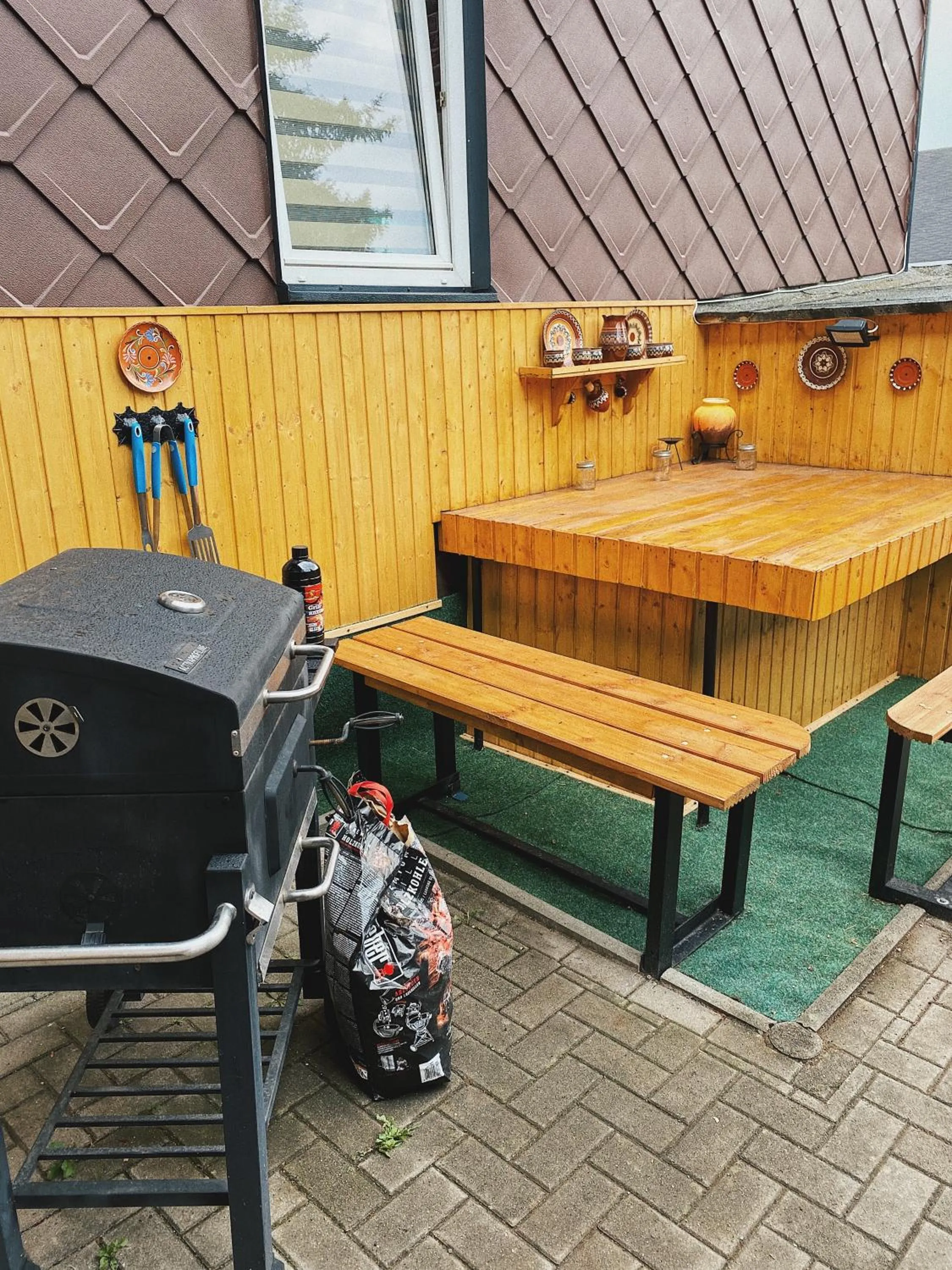 Patio in Pension Lavendel