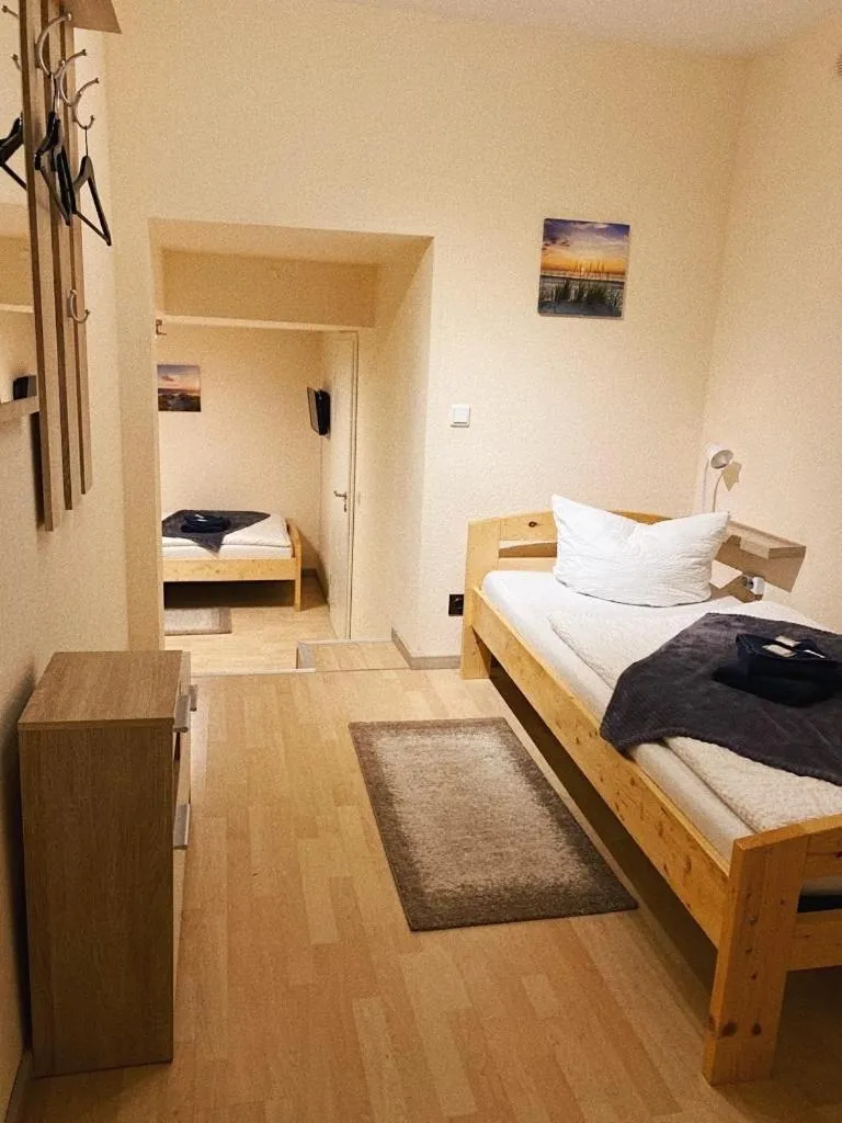 Bed in Pension Lavendel