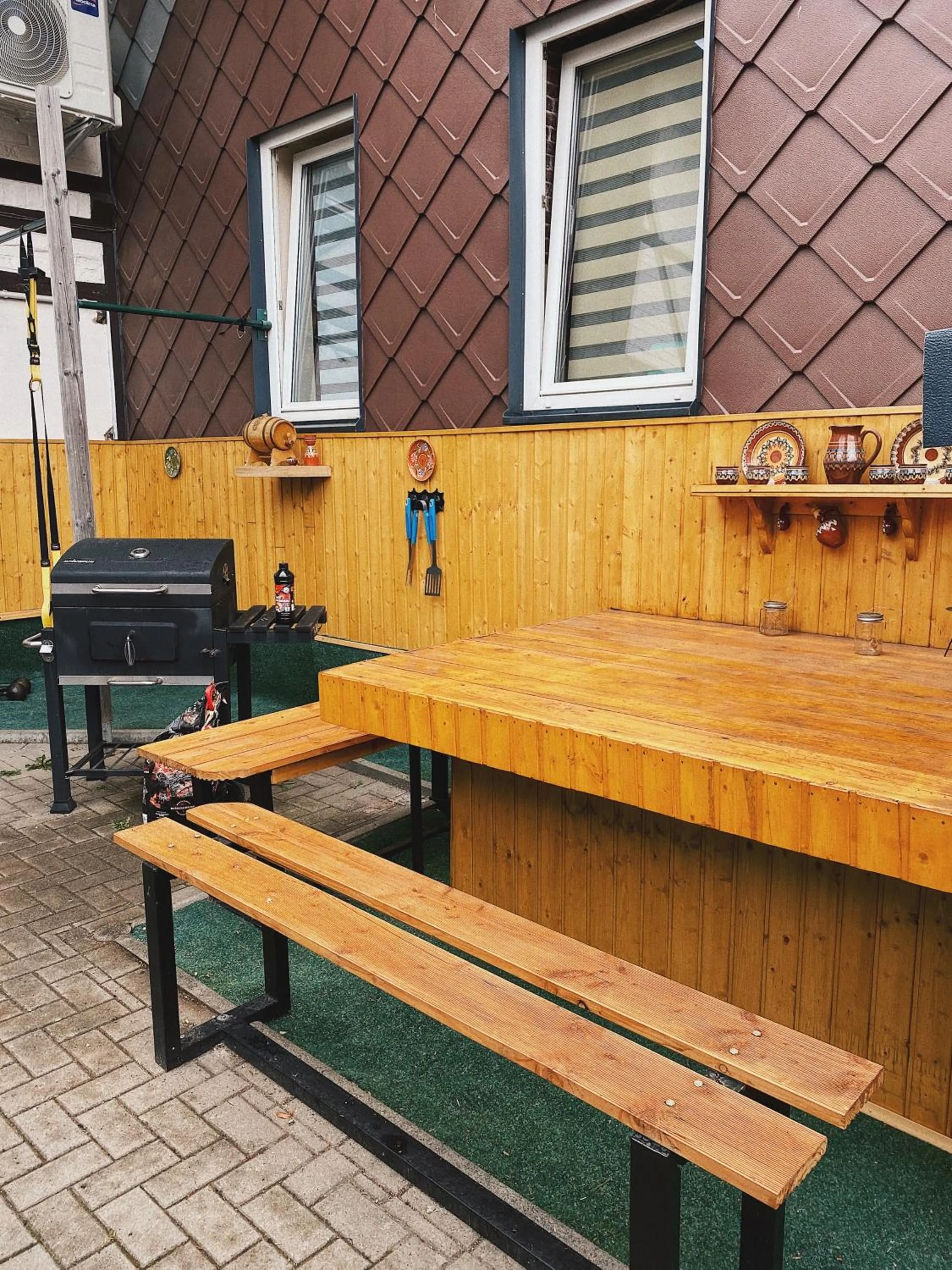 Patio in Pension Lavendel