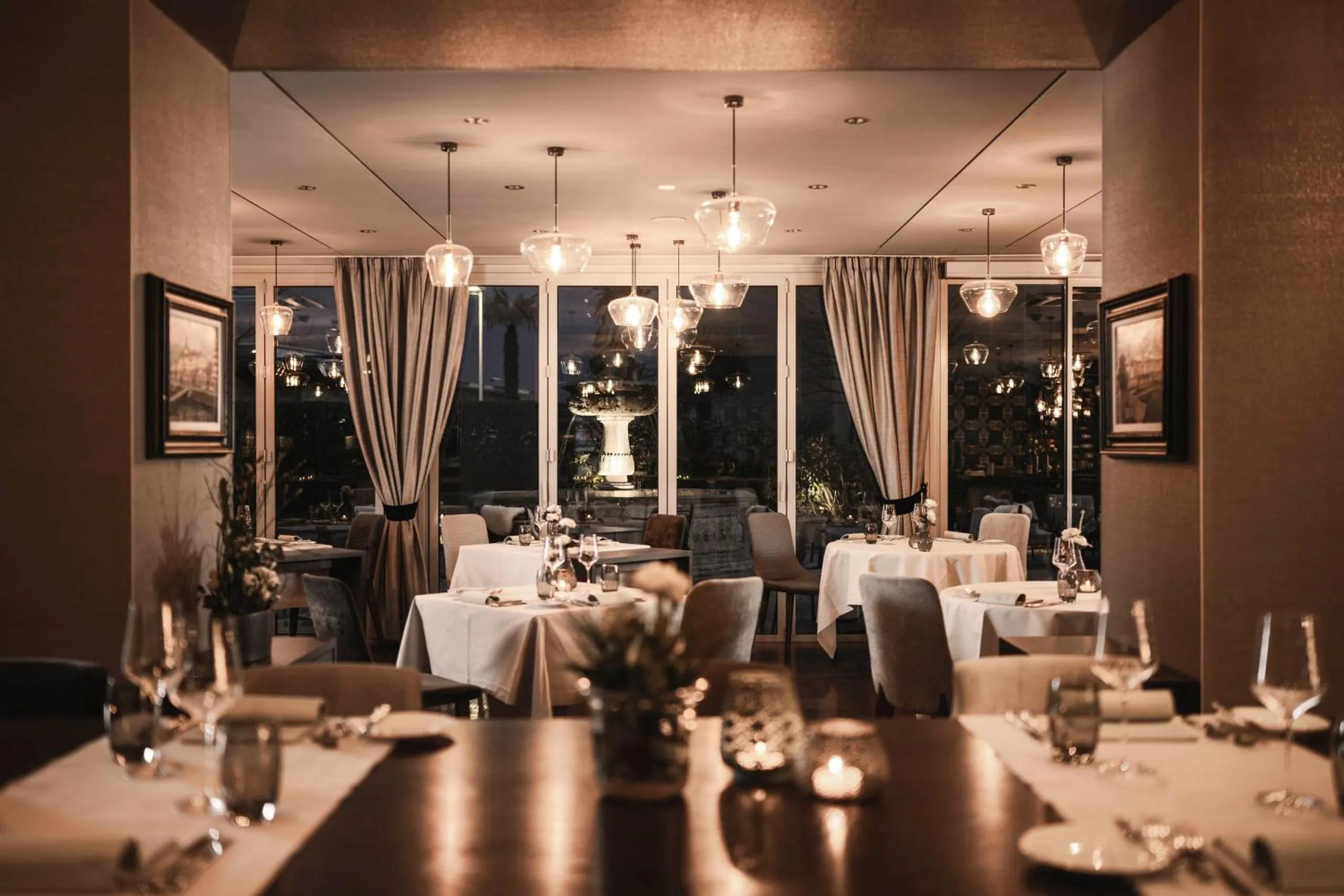 Restaurant/places to eat in Hotel Belvedere Locarno